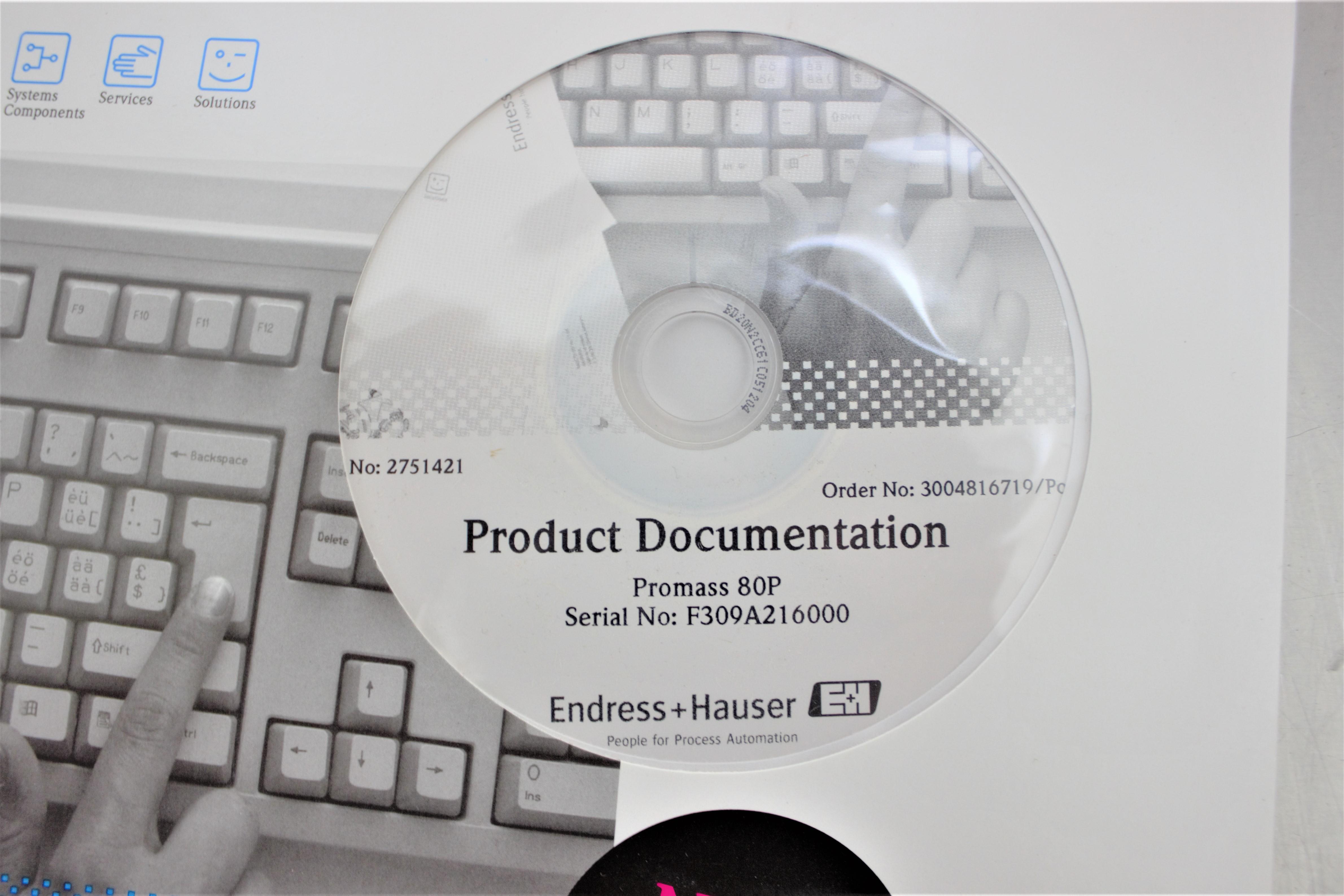 Endress Hauser PROMASS P Flow Meter Coriolis Mass Meter High Accuracy