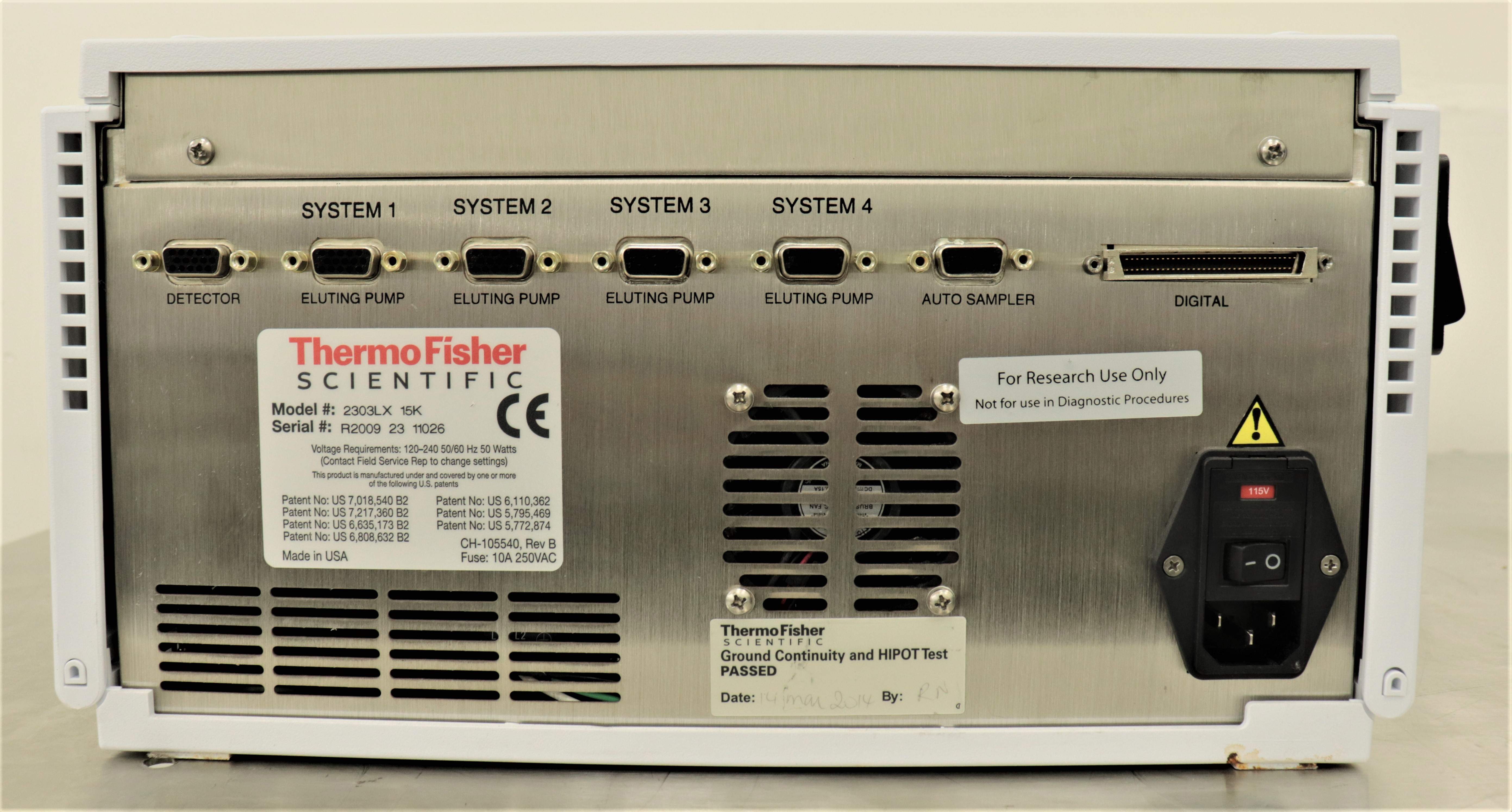 Agilent 1200 Valve Interface Module HPLC 3-Valve Housing Tested 120V Used