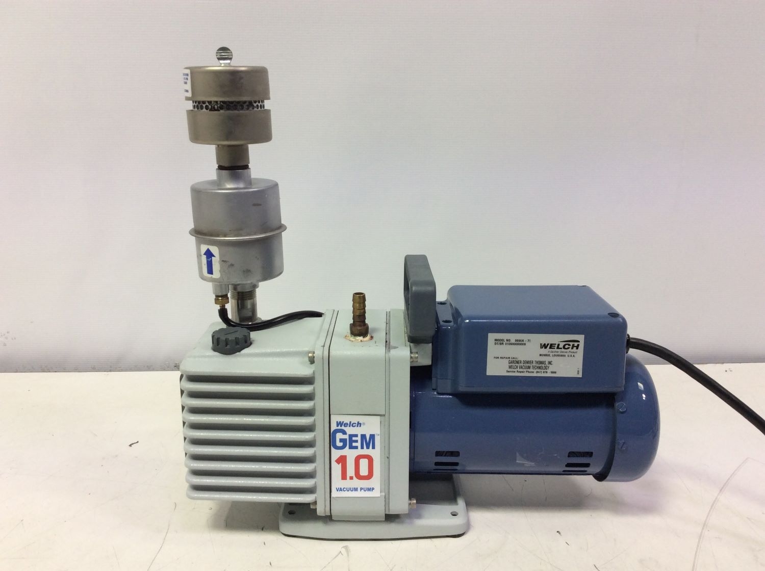 Welch Gem 1.0 Vacuum Pump 8890A-70 Direct Drive Gear Pump