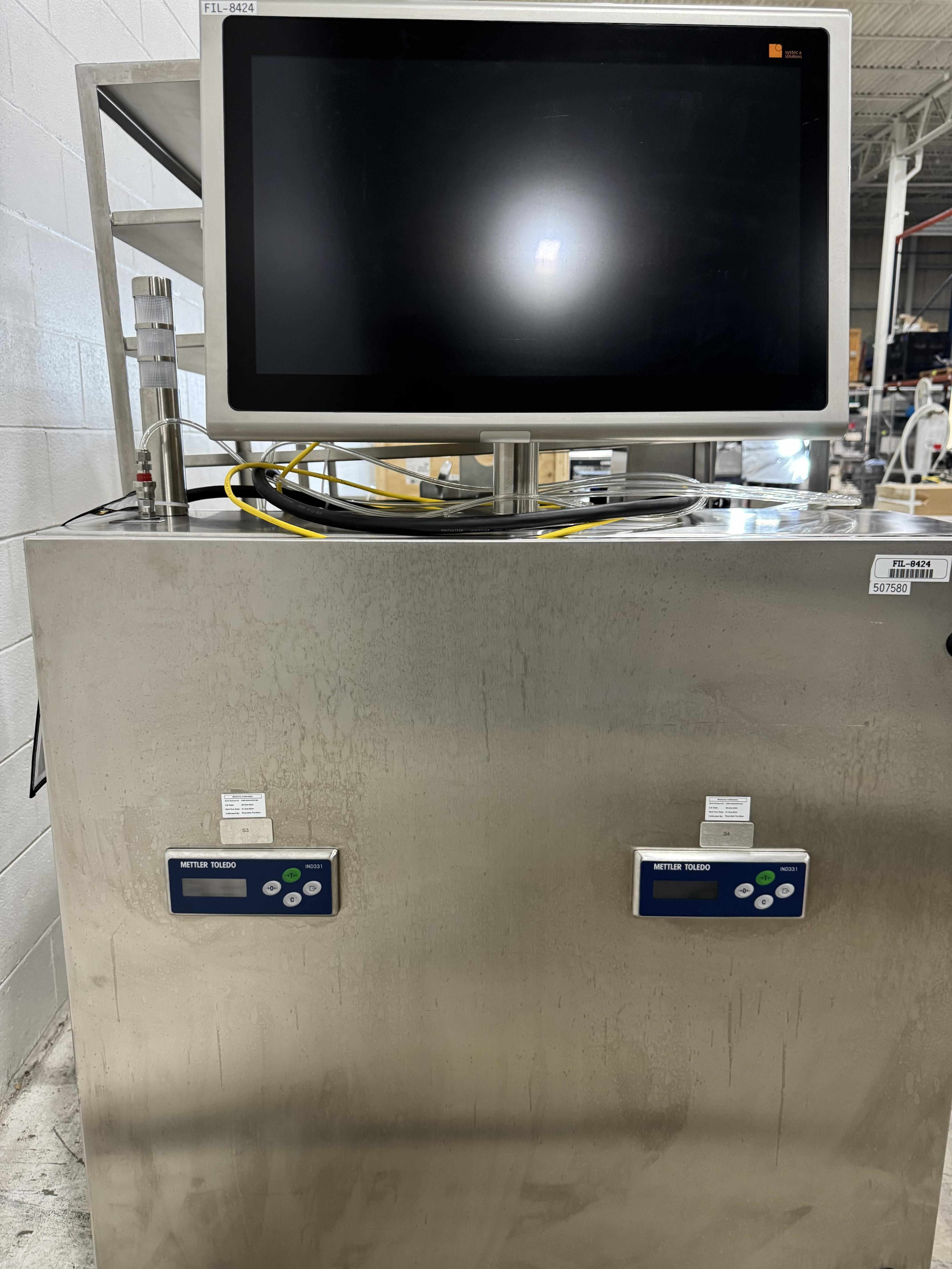 Parker SciPure 200 Ultrafiltration System with Mass Flow / Servo Motors