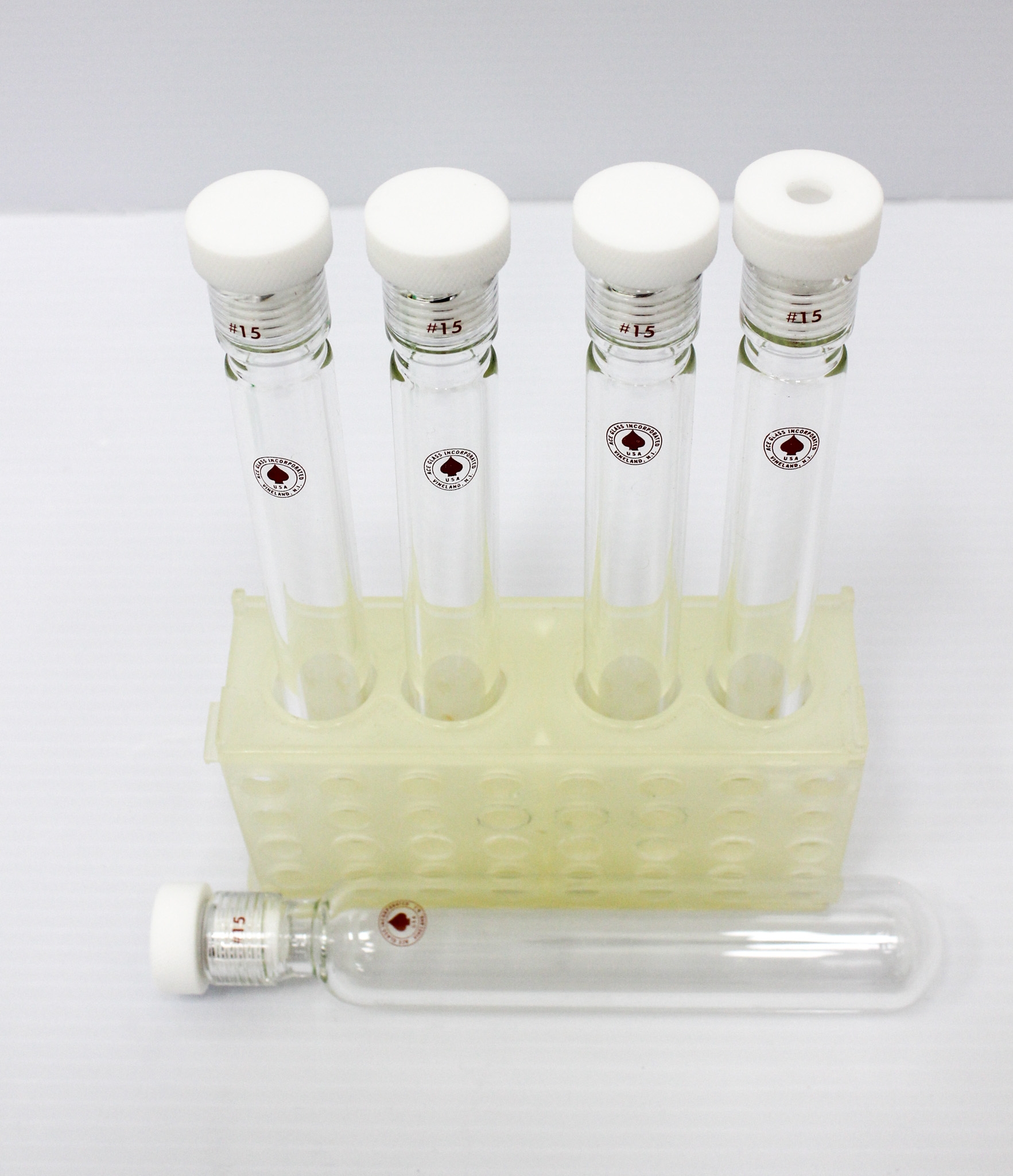 Ace 8648-29 Pressure Tubes 150psi 120C Heavy Wall Glass Vessel