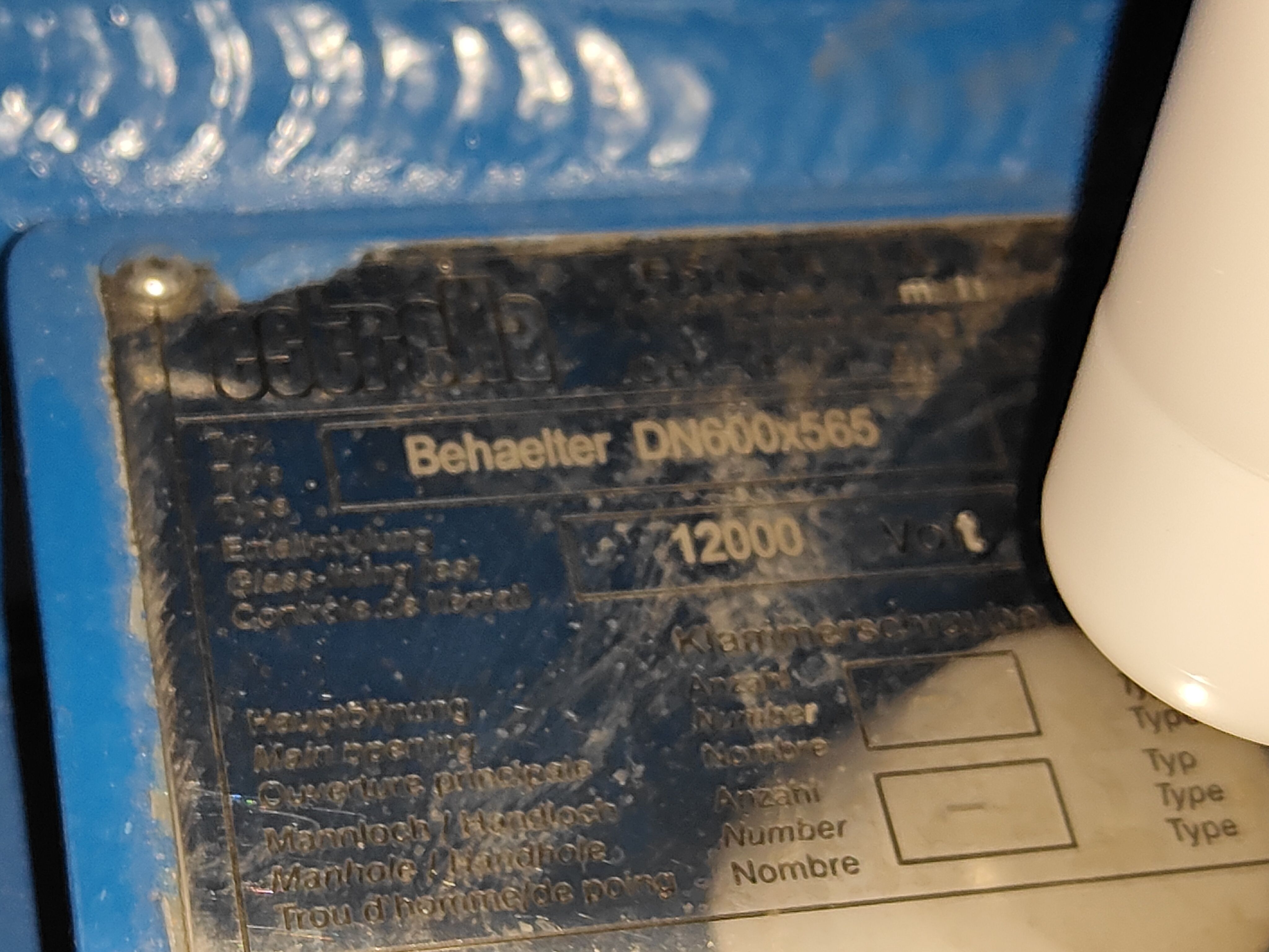 Buchi Custom Pilot Plant Evaporator System -80C 243L Capacity Used