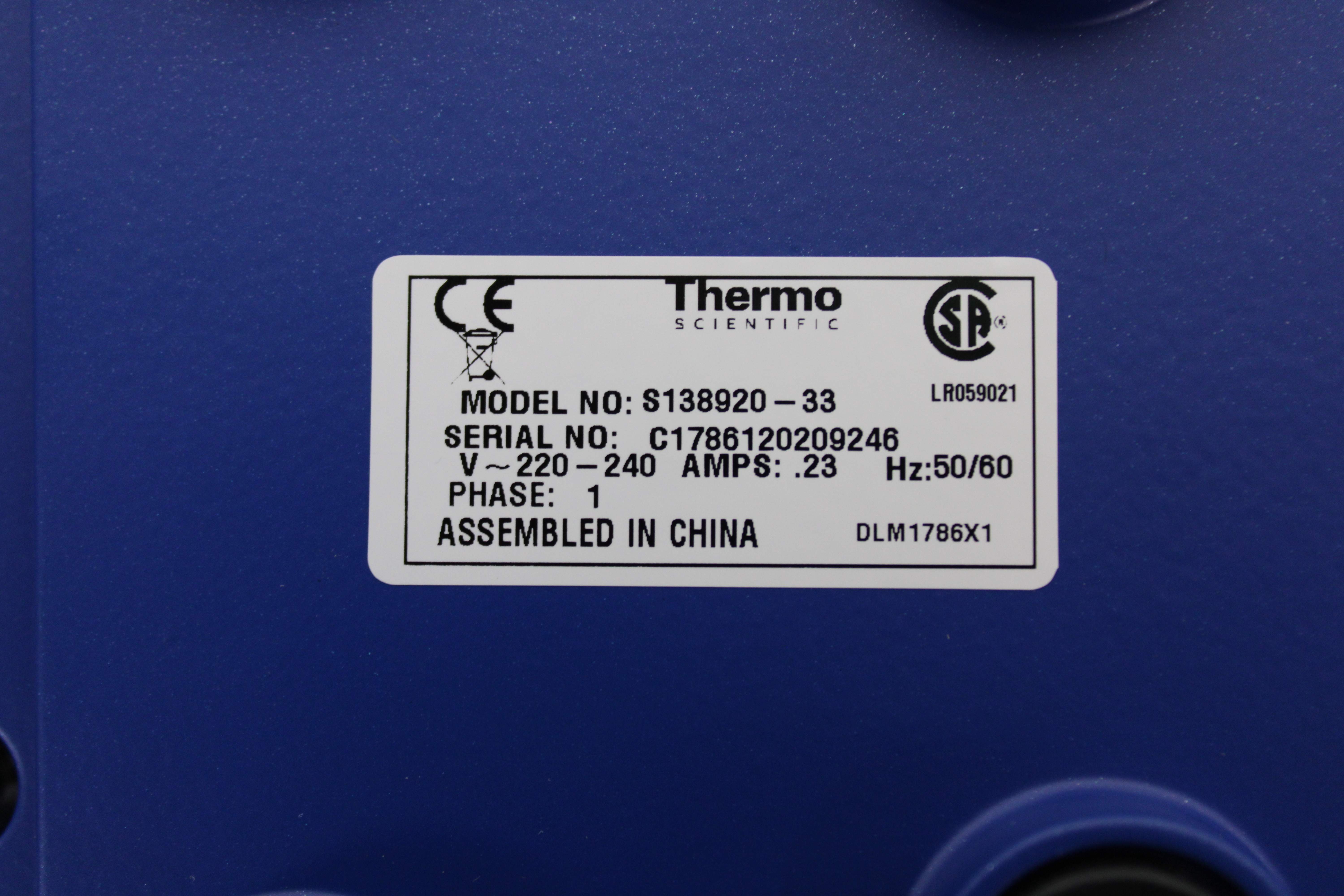 Thermo S138920-33 Stir Plate 1200RPM 18.14kg Load Stainless Steel RT