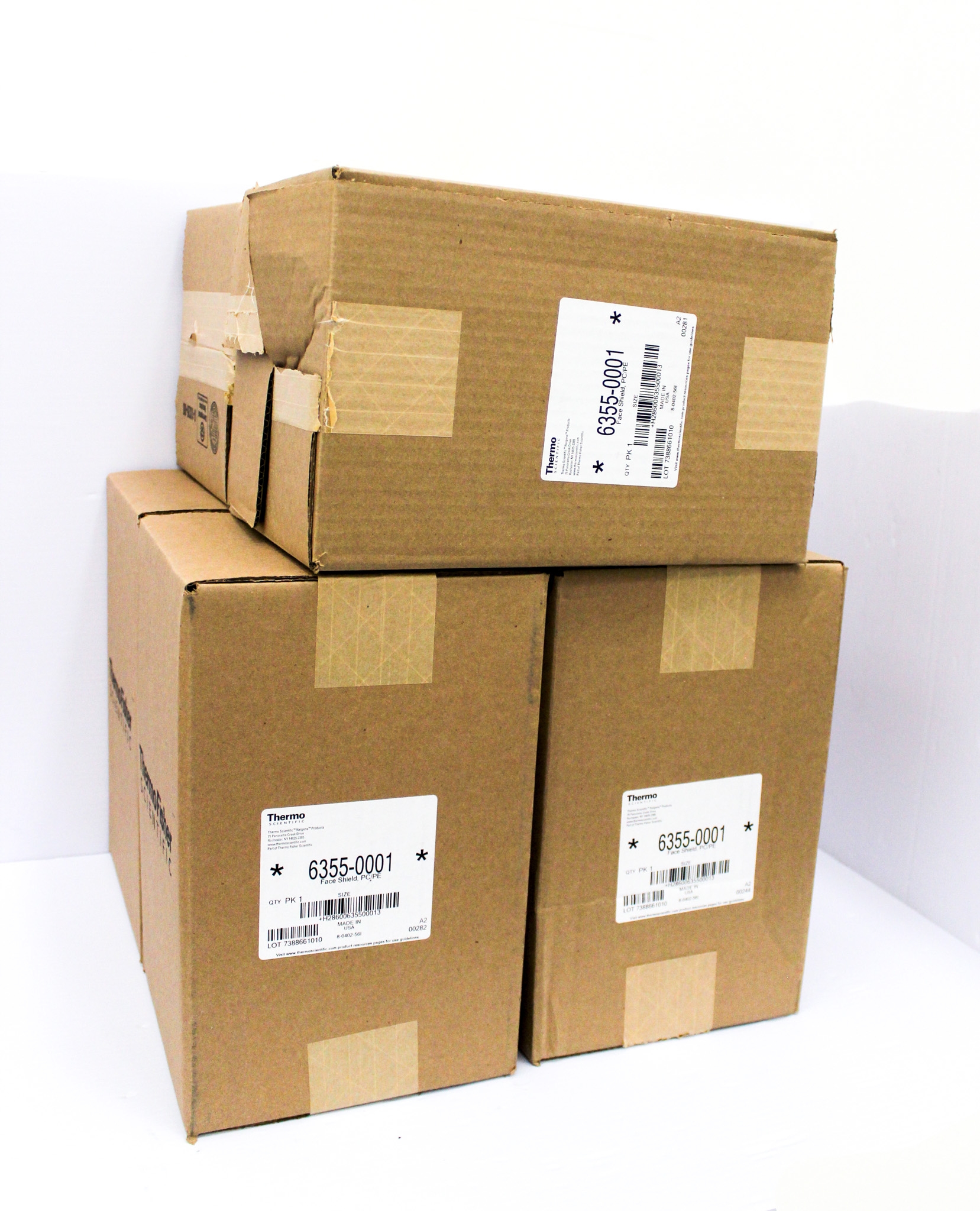 Thermo 6355-0001 Face Shield Biohazard Protection, Adjustable, UV Safety