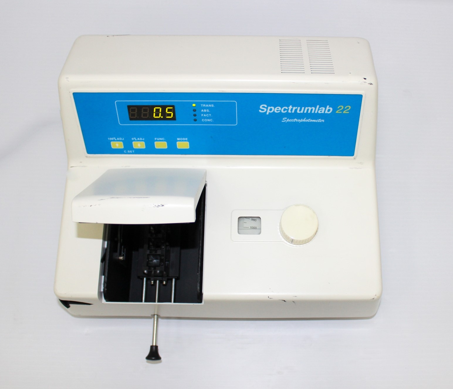Spectrum Spectrumlab 22 Spectrophotometer Visible 340-1000nm Tested Used