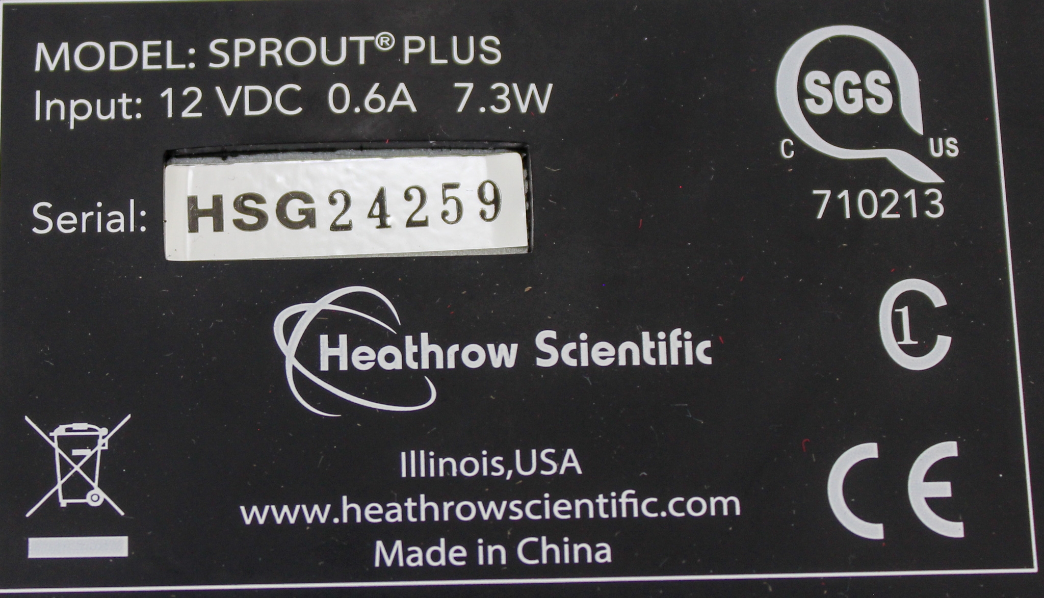 Fisherbrand Sprout Plus Mini Centrifuge - 6000 RPM, 6 x 1.5/2 mL Capacity