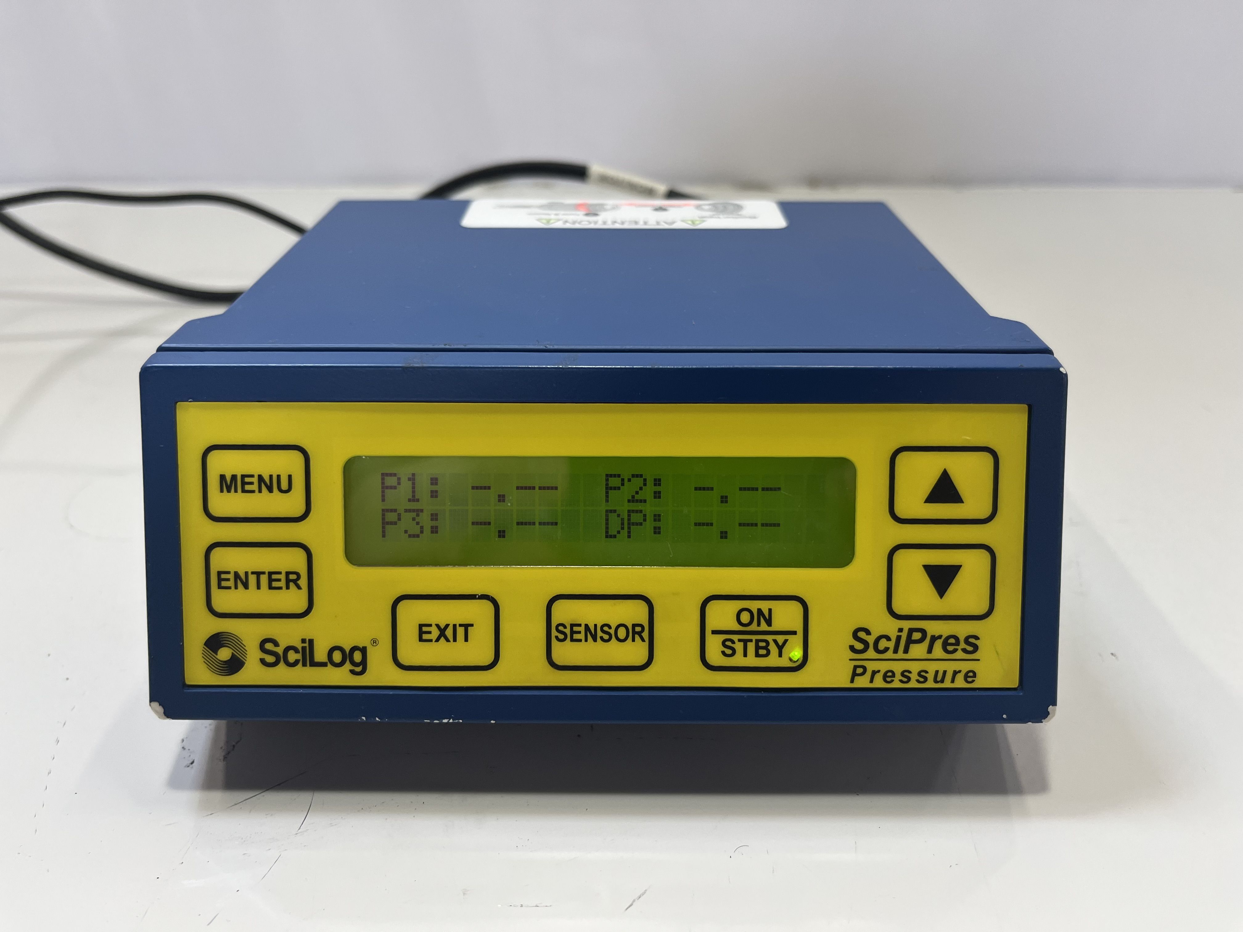 SciLog Scipress Pressure Monitor for SciPres Sensors, Multi-Input & Alarms