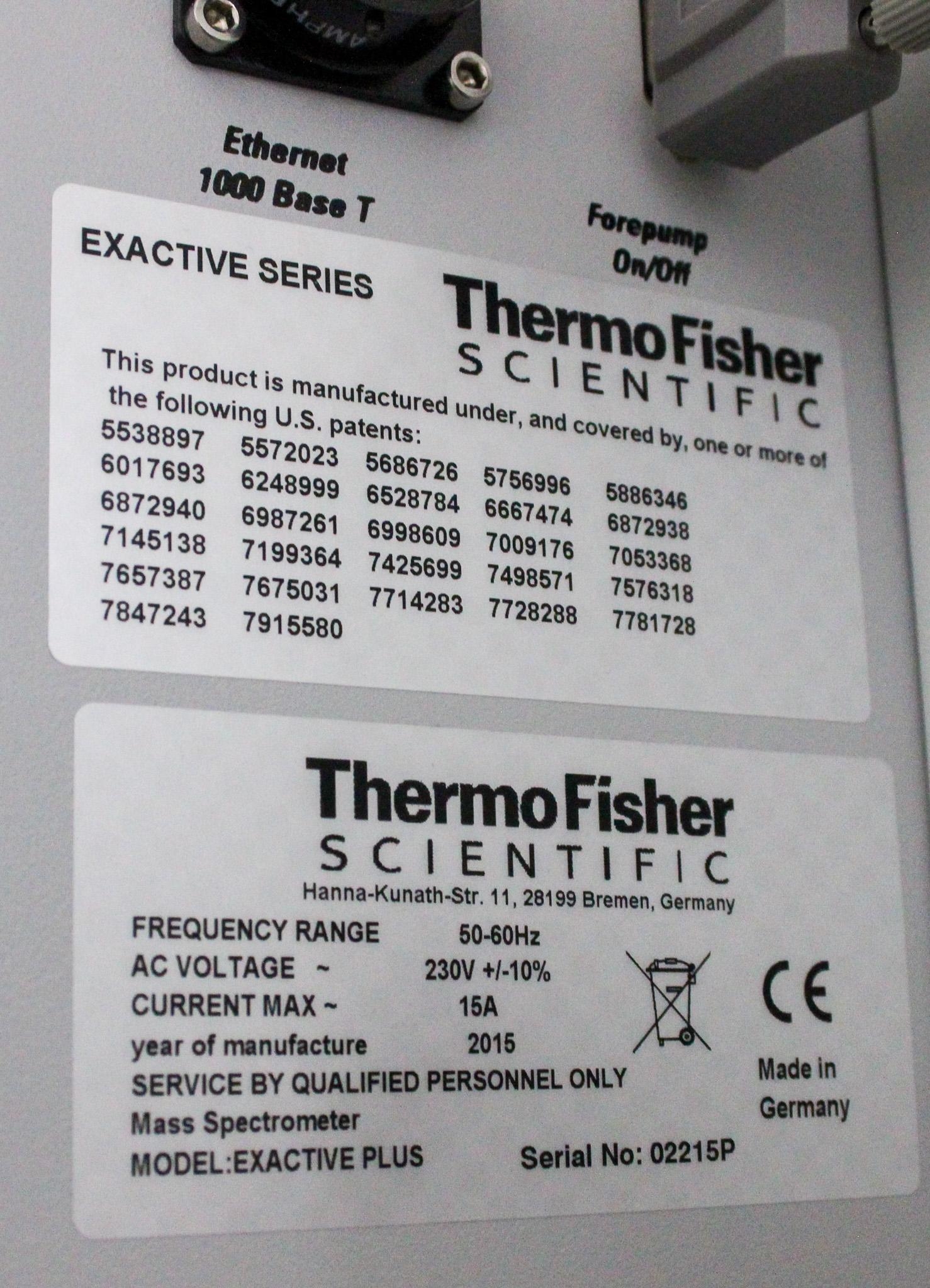 Thermo Exactive Plus EMR Mass Spectrometer LC-MS High Resolution 12 Hz Data