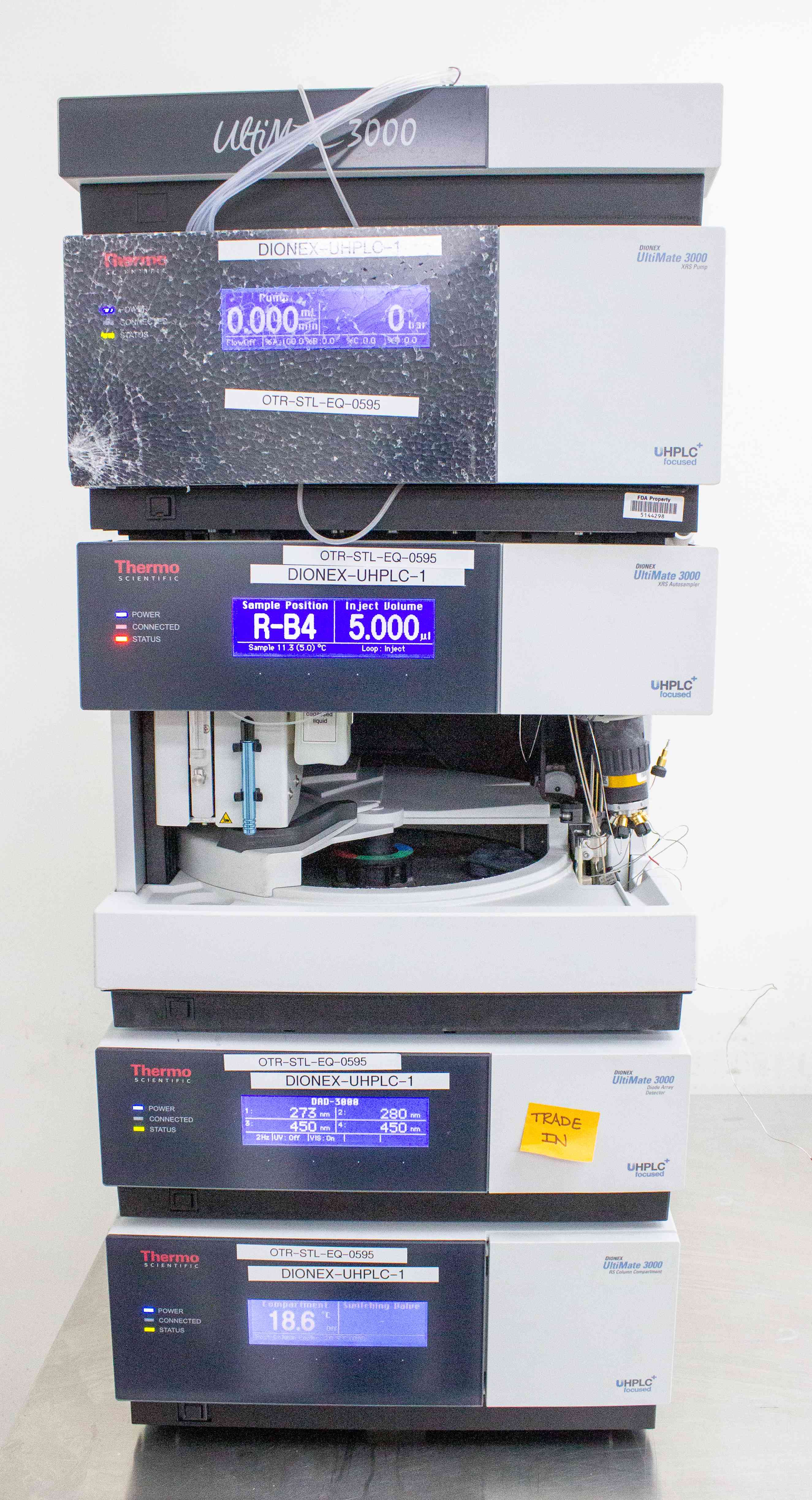 Thermo Dionex UltiMate 3000 HPLC System Rapid Autosampler High Throughput
