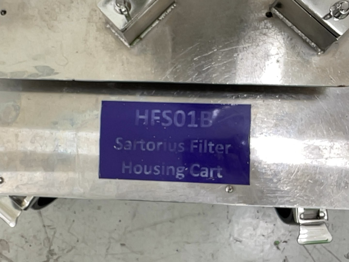 Sartorius SY-HFS-01B Stainless Steel Filter Housing HU53U7TW40U0S 1170854