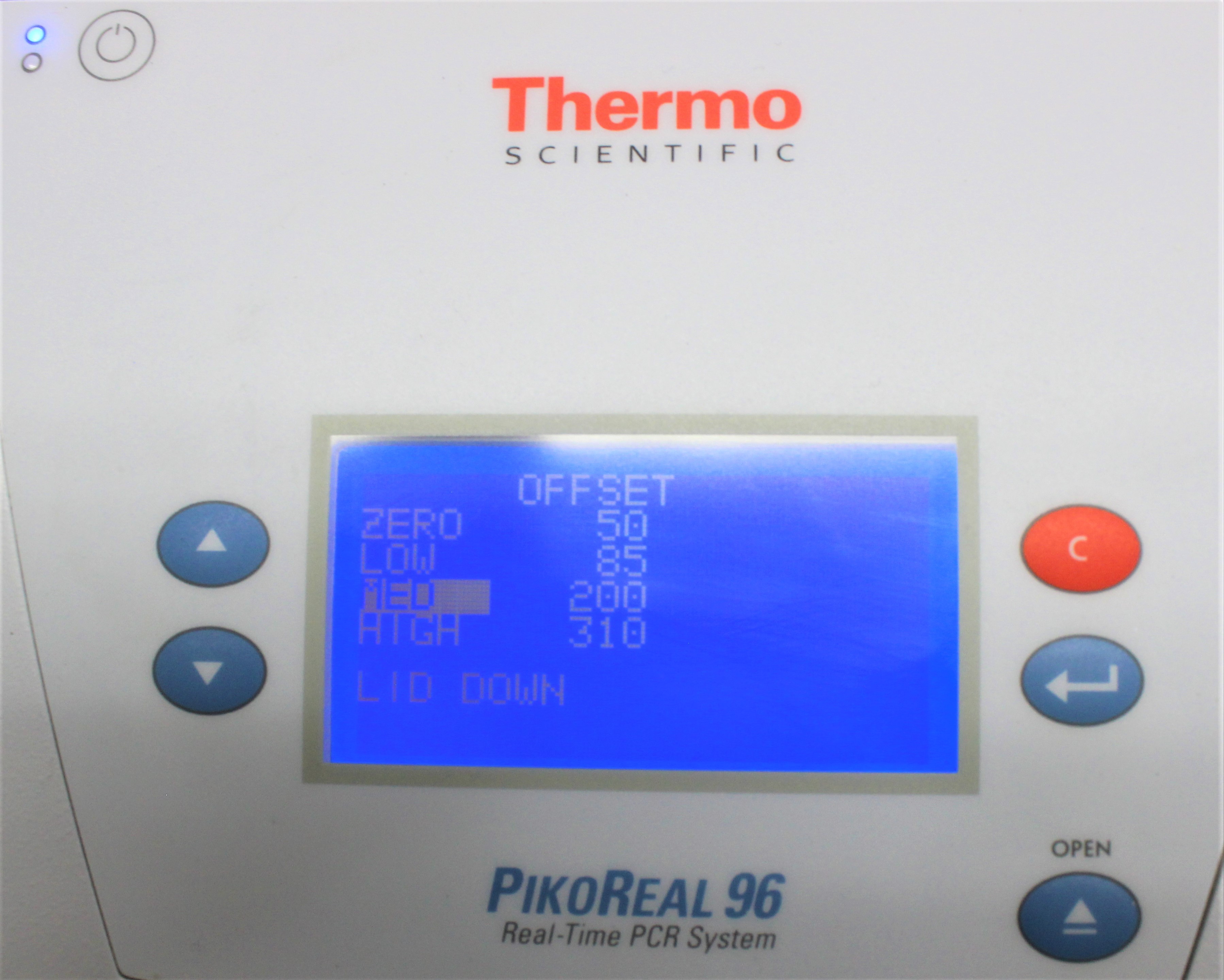 Thermo PikoReal 96 Real-Time PCR qPCR System 4-99C 5-20uL Used