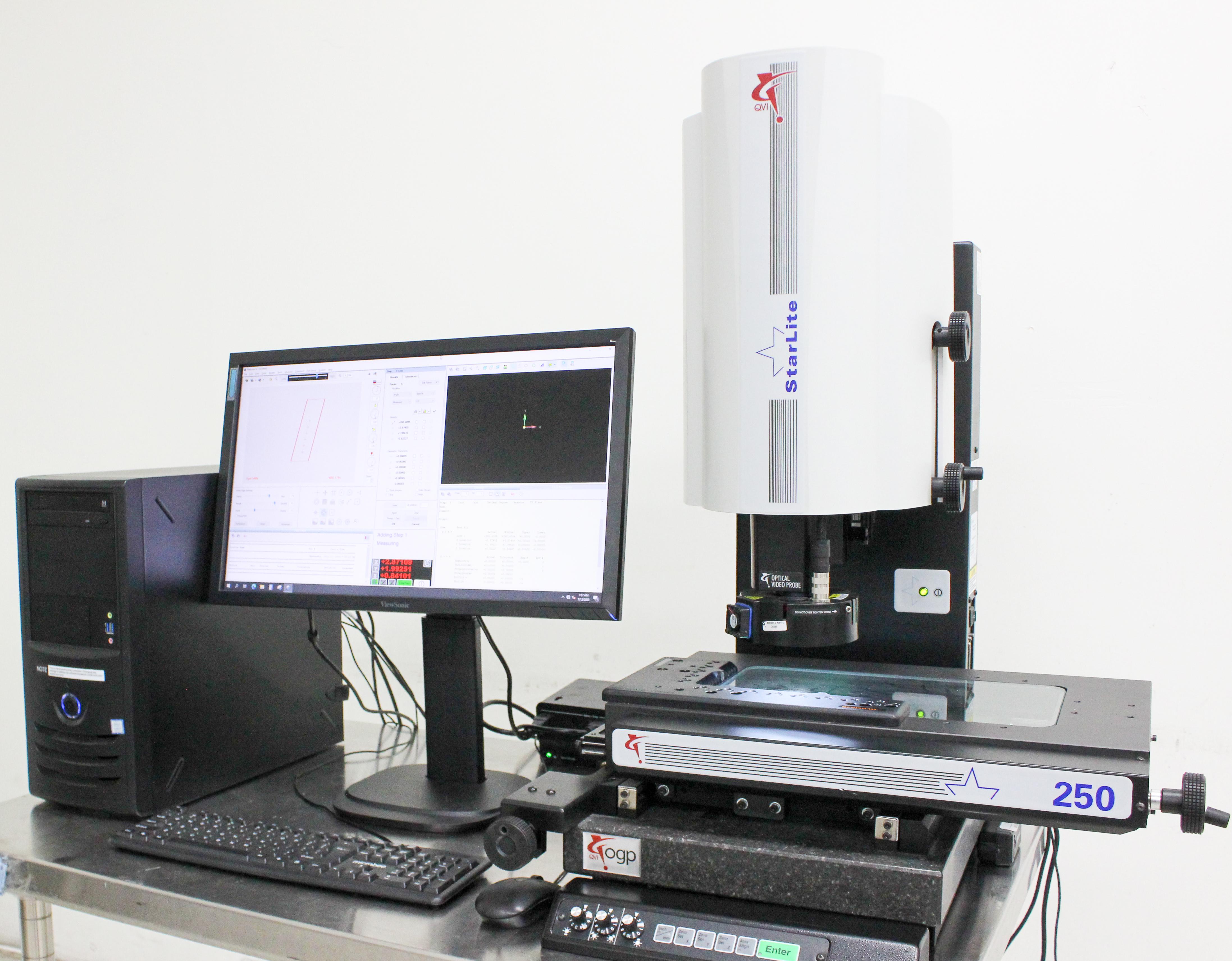 QVI Starlite 250 Measurement System Benchtop Precision Includes Computer