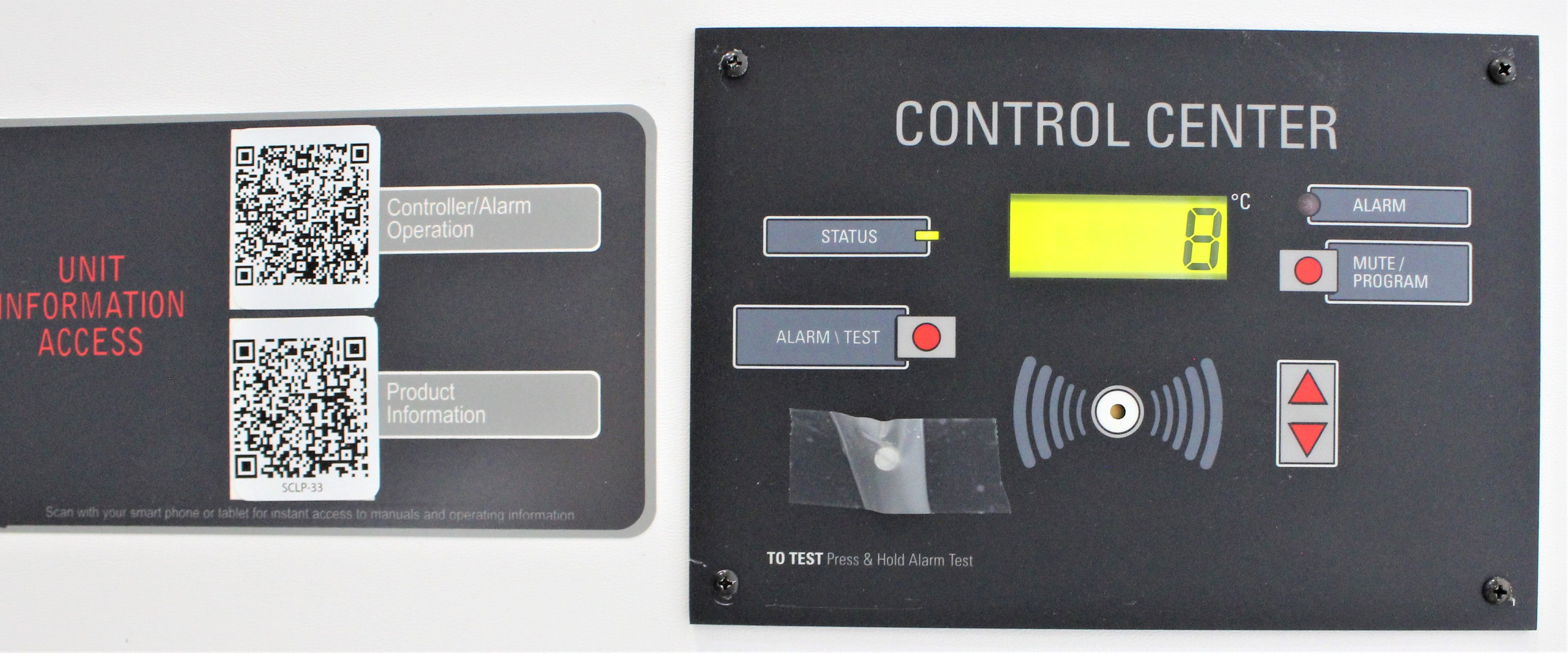 VWR SCLP-33 Laboratory Refrigerator Dual Slide Doors 33 Cu Ft Capacity 1C-10C