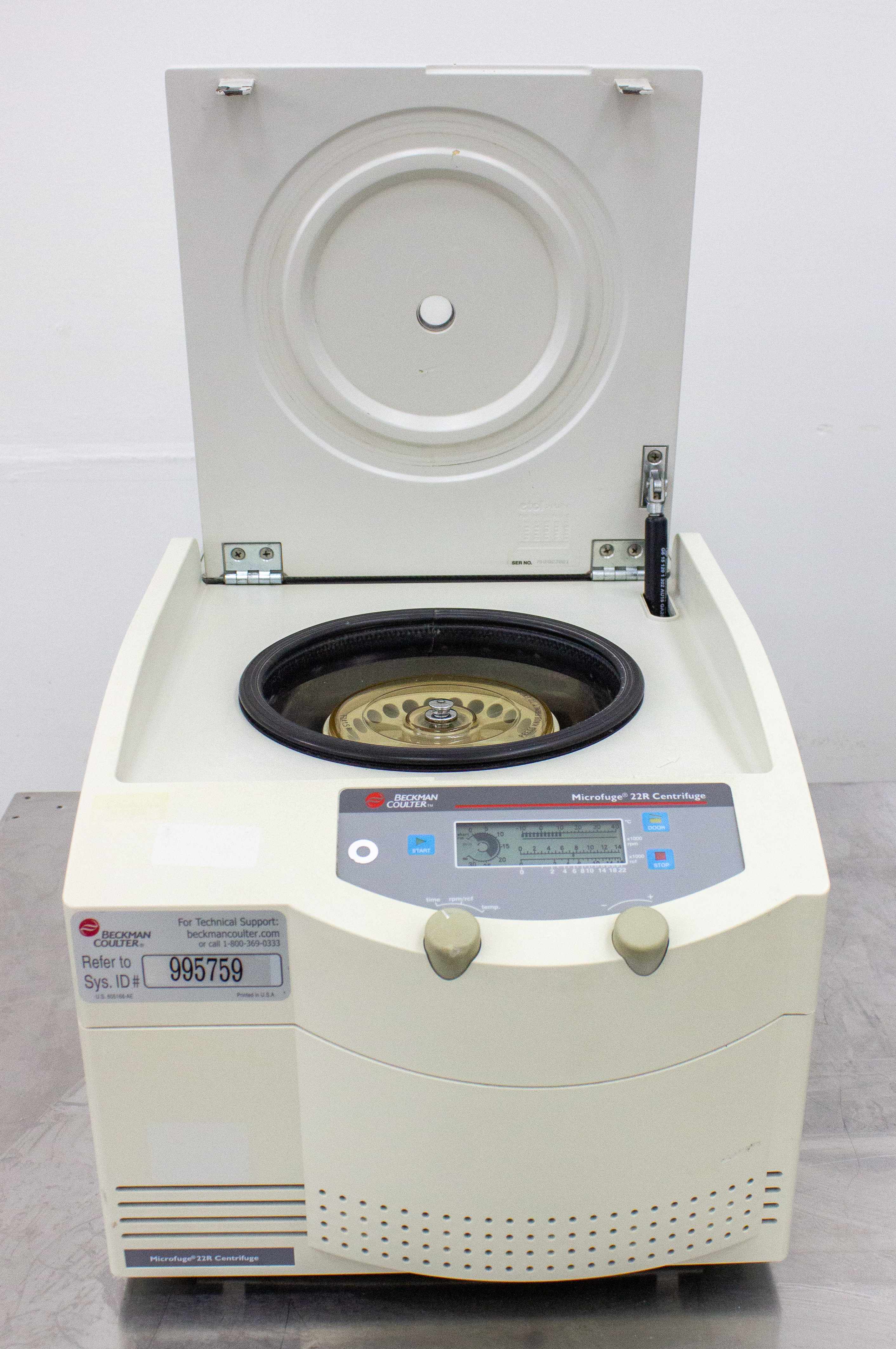 Beckman Coulter Microfuge 22R Benchtop Centrifuge -10 to 40C 14000RPM