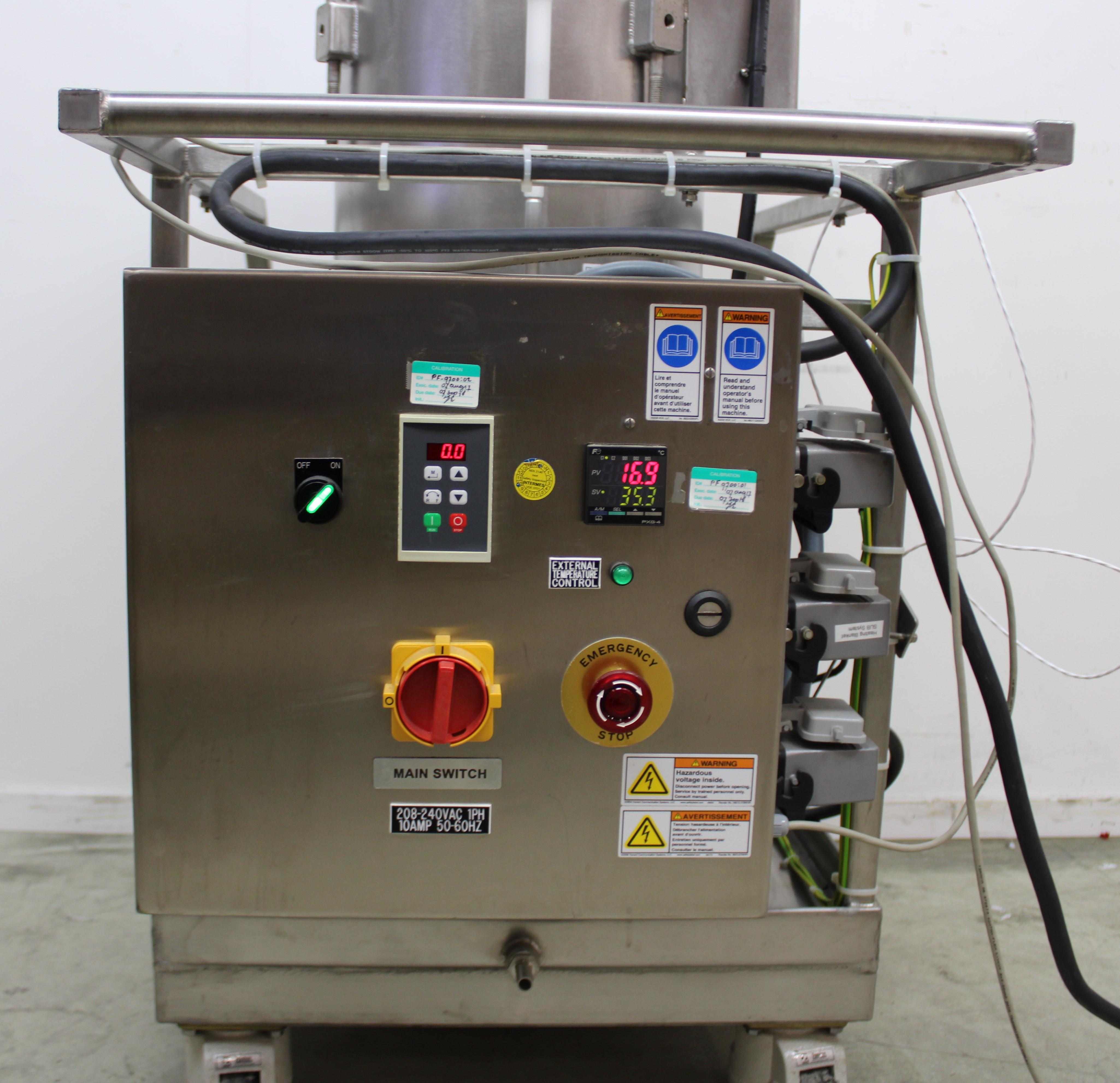HyClone SV50171.02 50L Single-Use Bioreactor on Rolling Cart with 1/4HP Motor