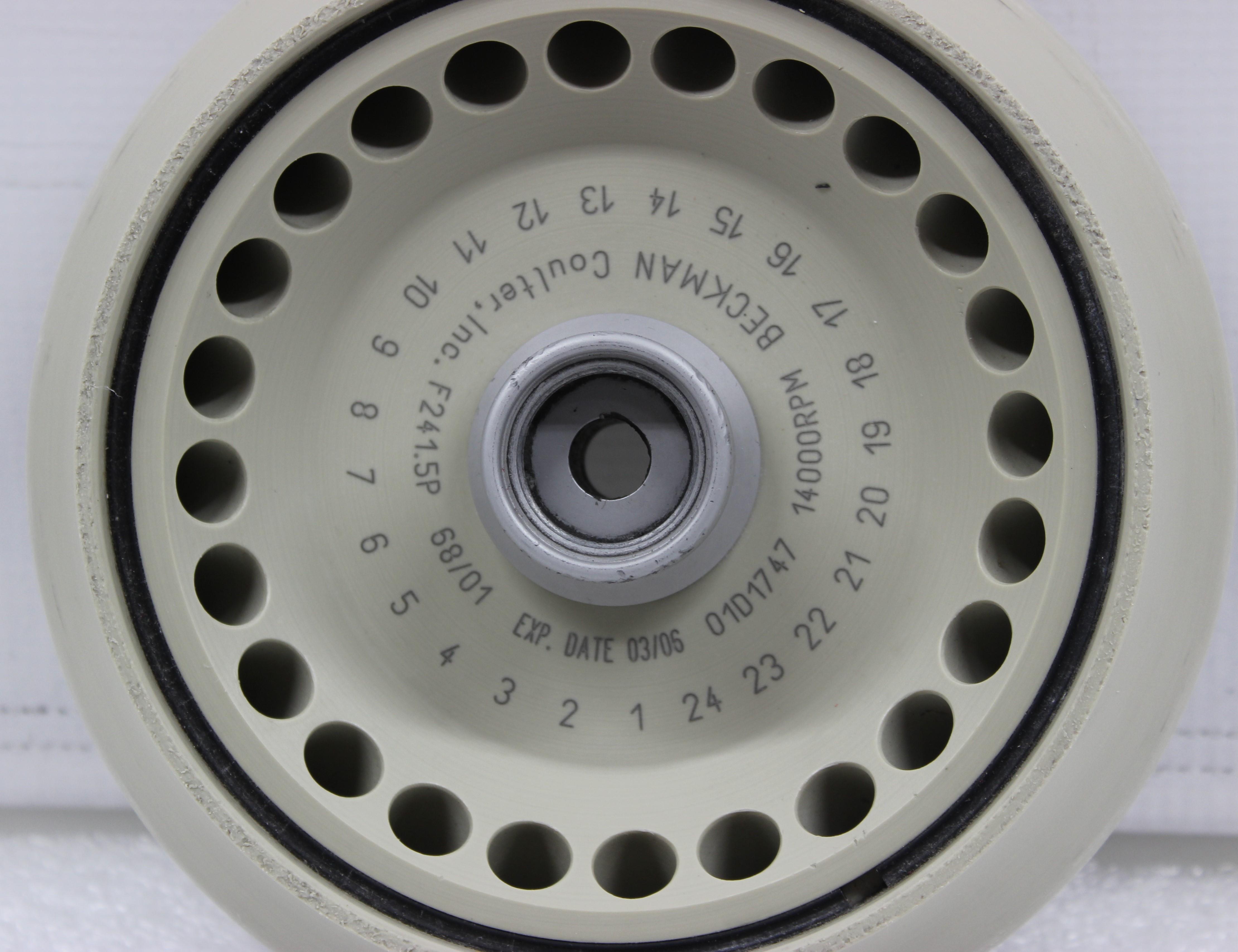 Beckman Coulter Fixed Angle Rotor F241.5P Turnkey Centrifugation System