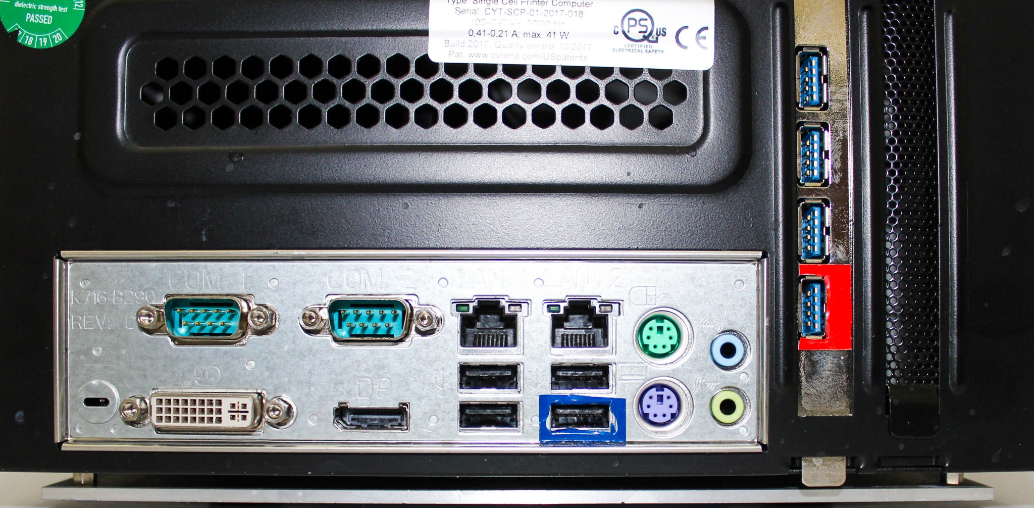 XIGMATEK XEN6329 Mini ITX Cube Chassis with Water Cooling, 120mm Fan