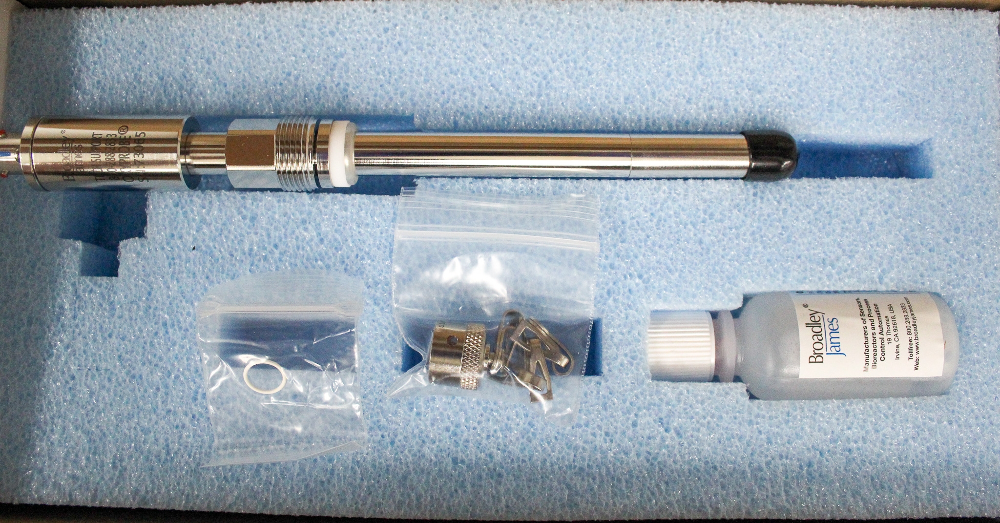 Broadley James D540 Dissolved Oxygen Sensor 12mm Autoclavable Bioprocess