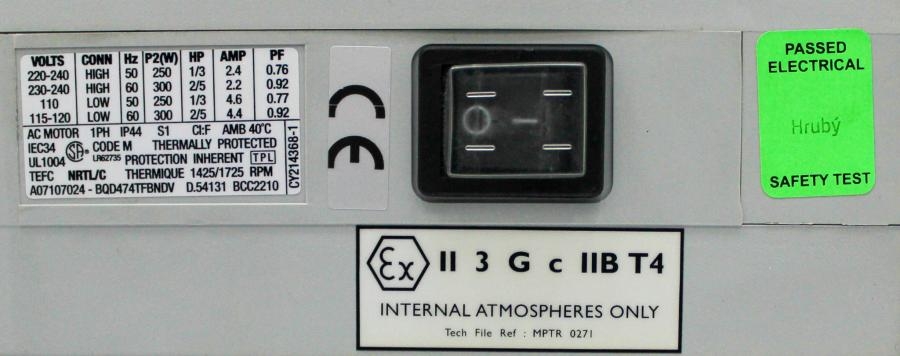 Edwards RV3 Vacuum Pump 2.6 ft3min Quiet High Throughput Vapor Handling