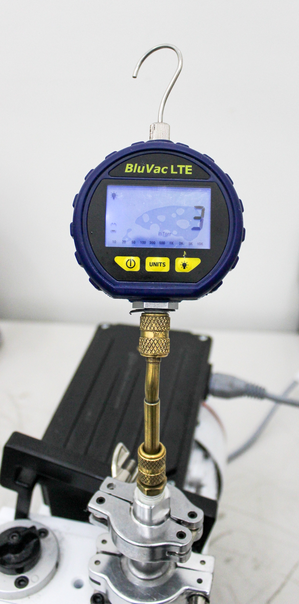 Value VRD-4 Dual Stage Vacuum Pump 4m3/h with Adjustable Gas Ballast, Used