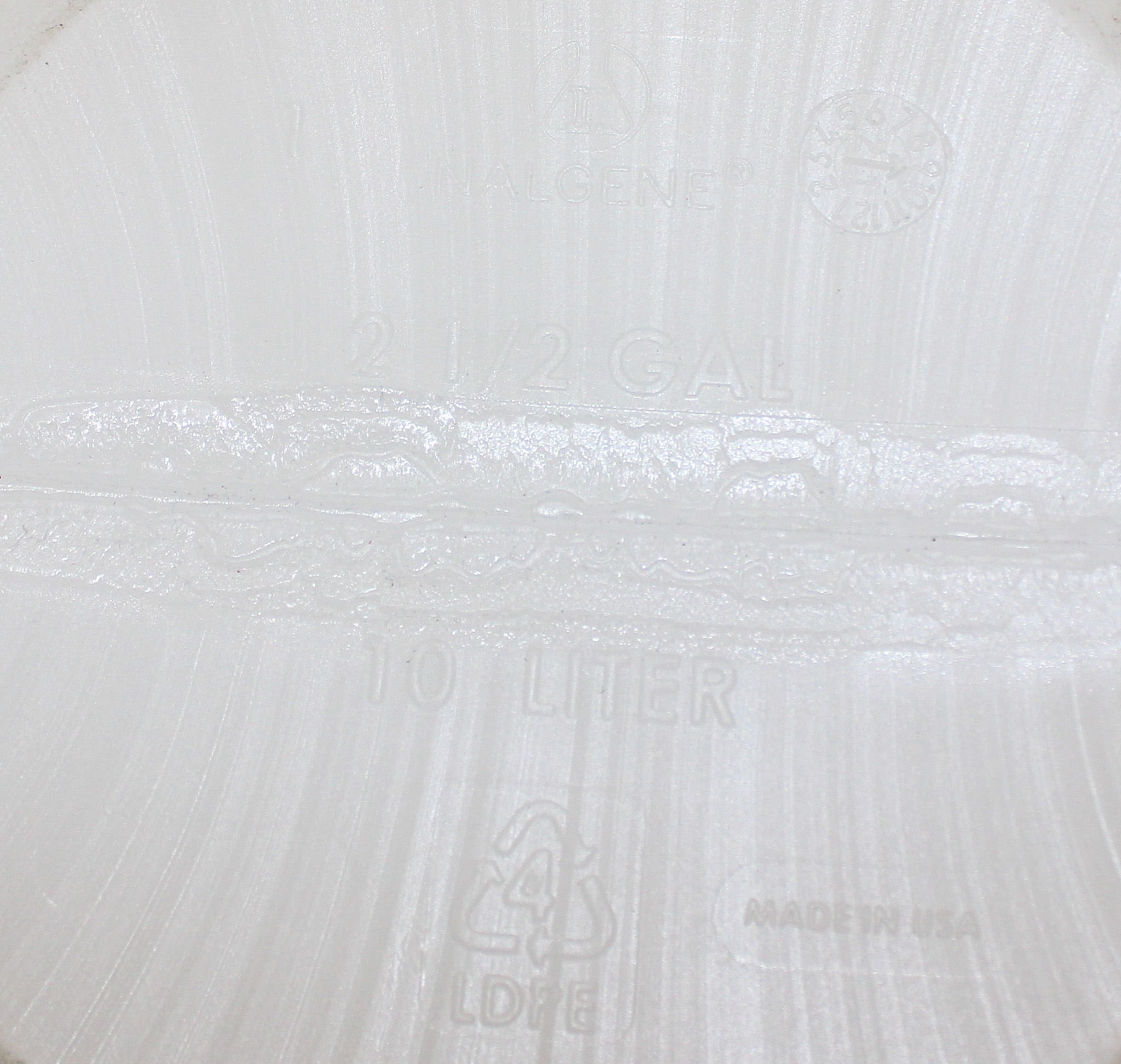 Nalgene CPD Storage Carboy 10L Liquid Container -76C to 70C w/ Adapter