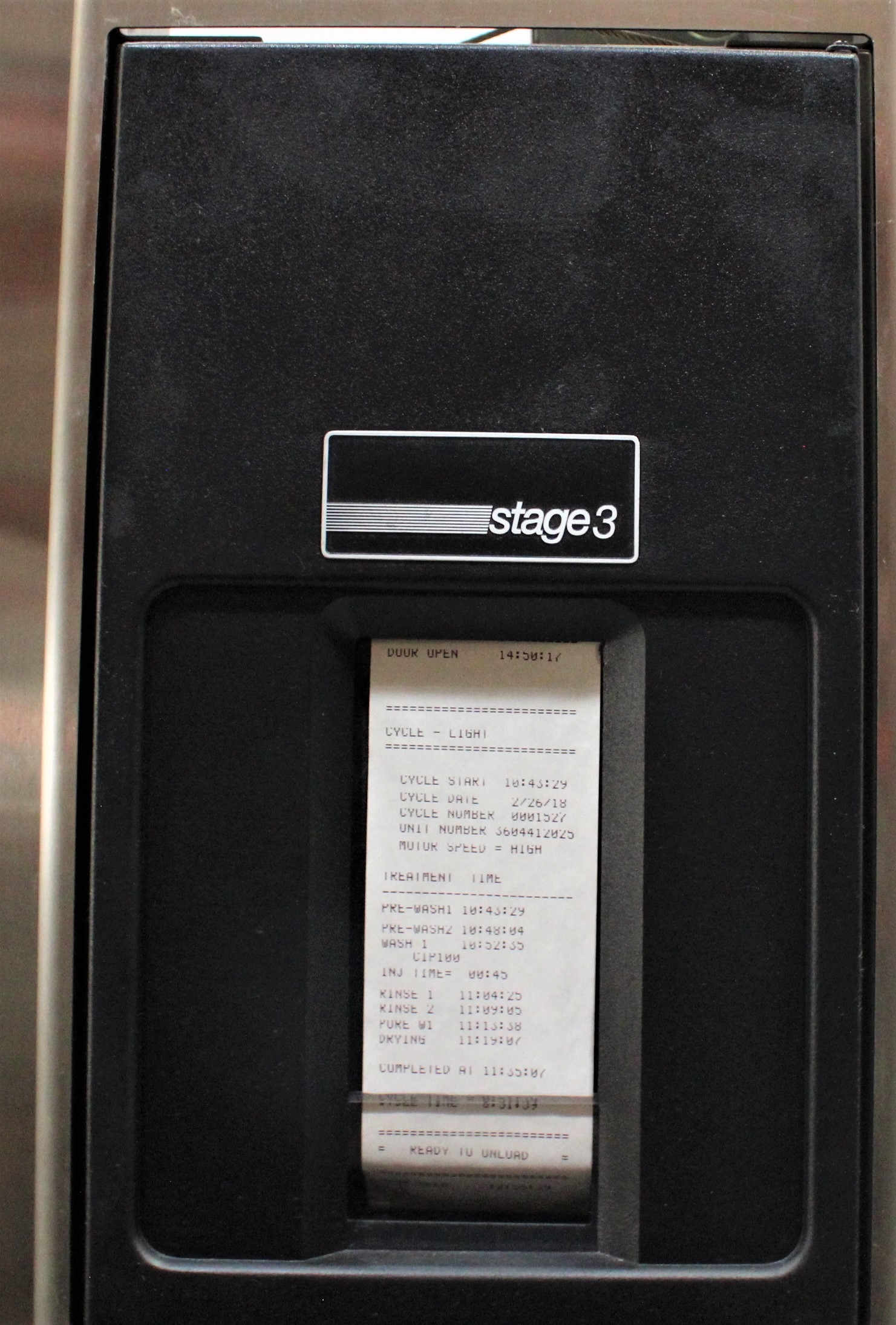 Steris Reliance 500 Glassware Washer Laboratory Equipment 39x25.5x26" Capacity