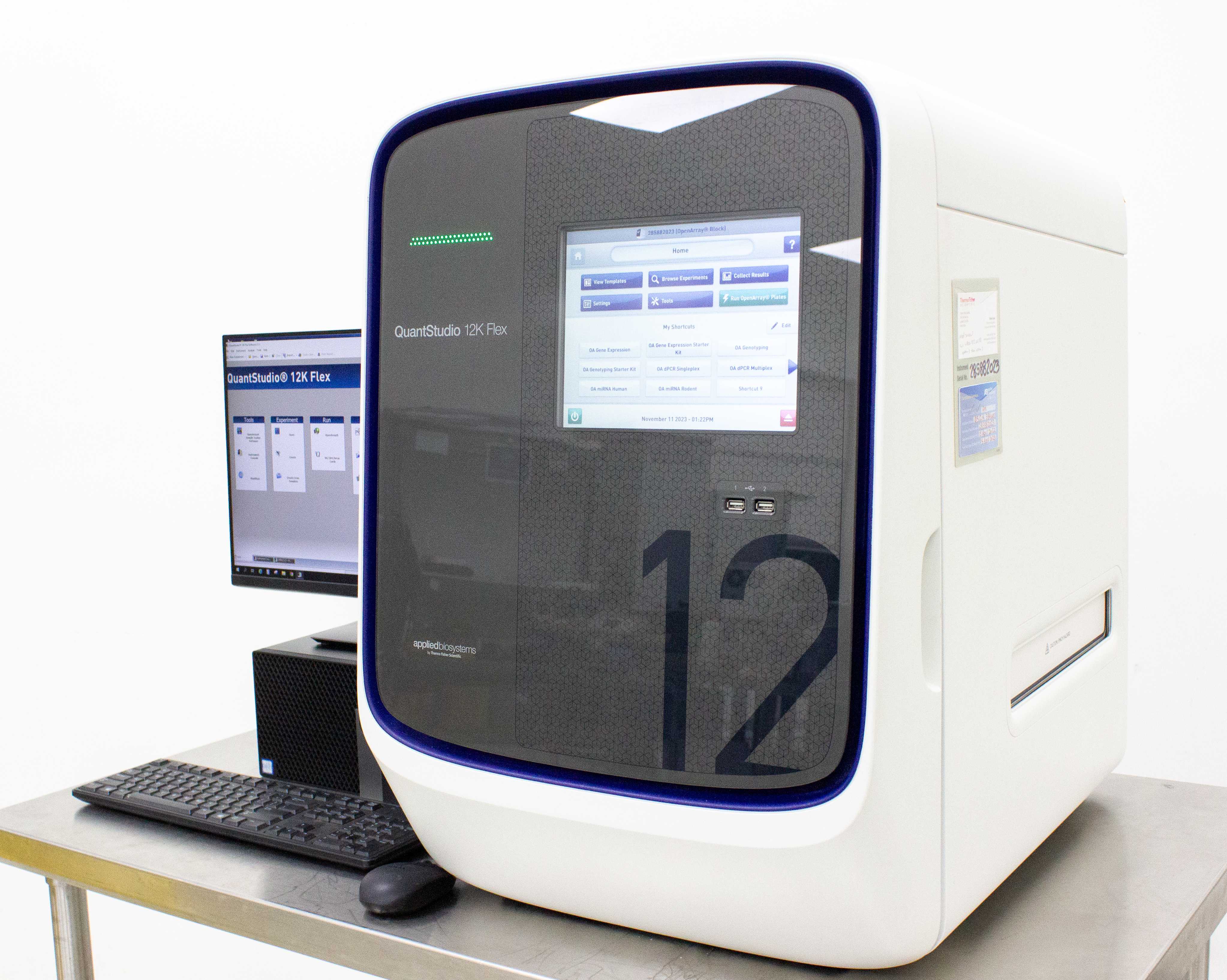 ABI QuantStudio 12K Flex Real-Time PCR System 2020 Includes Software/Computer
