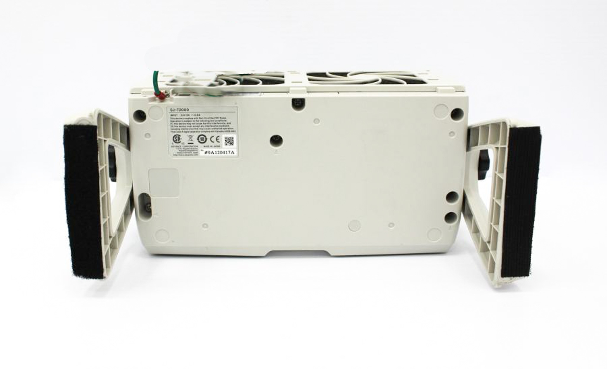 Keyence SJ-F2000 Static Eliminator High-Speed Wide-Area Blower 120V 50/60Hz