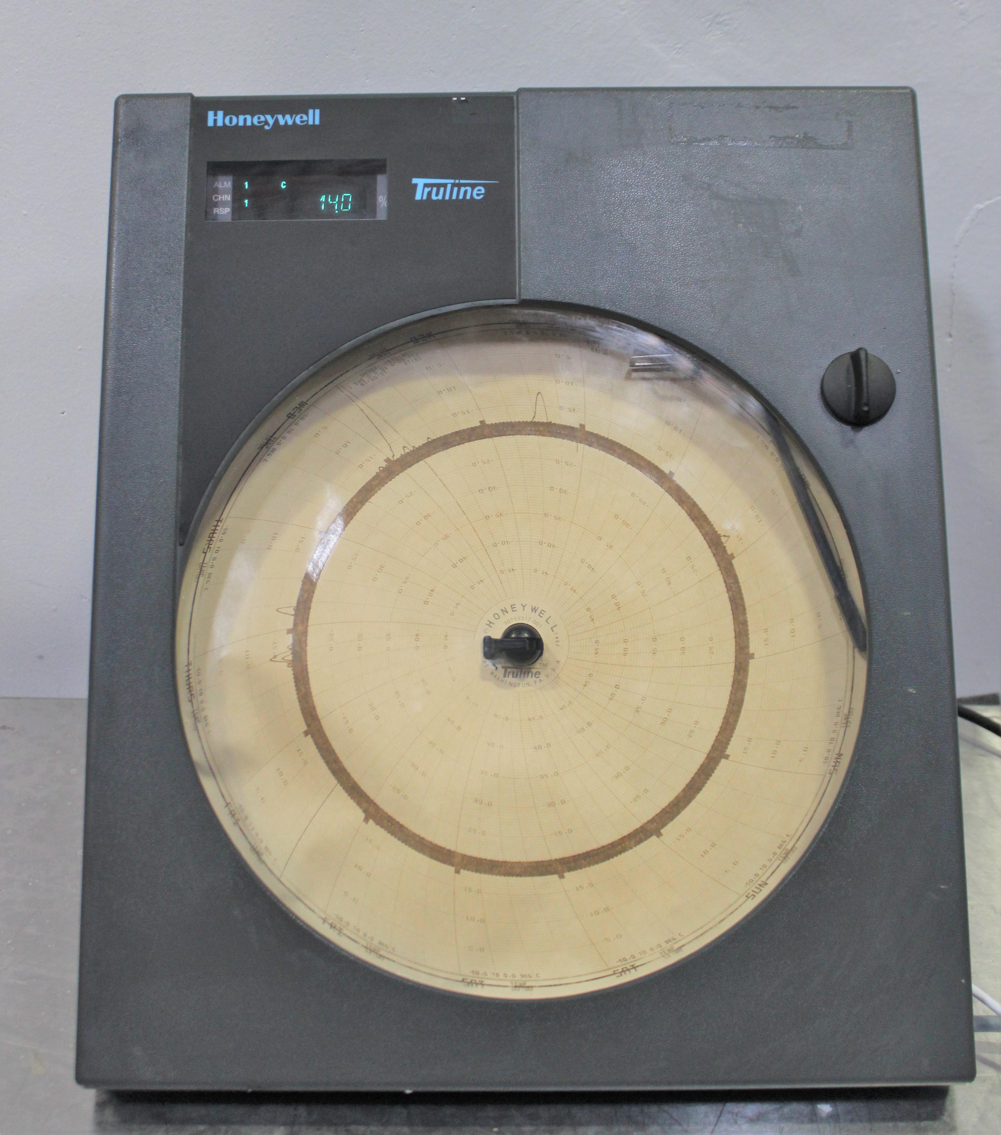Honeywell DR45AT Recorder 4-Channel Circular Chart 660ms Sample Rate 120/220V