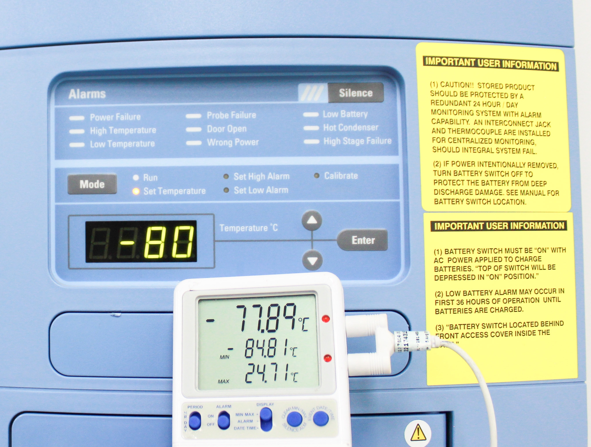 Thermo Scientific 990 Ultra-Low Temp Freezer 23 cu ft -50C to -86C