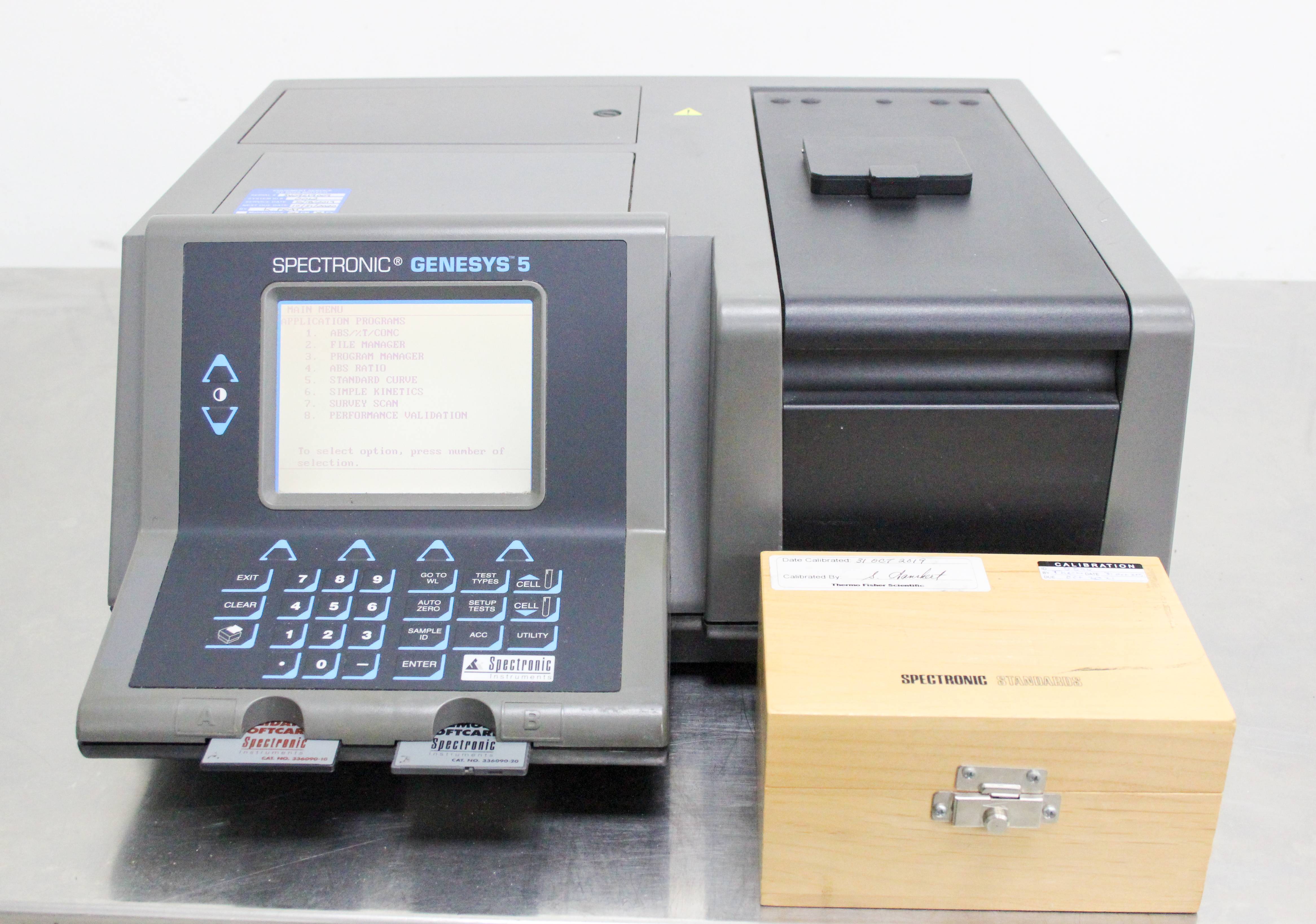 Spectronic Genesys 5 UV-Vis Spectrophotometer Industrial Lab Used 200-1100nm
