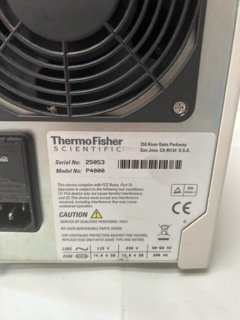 Thermo P4000 Quaternary Gradient Pump 6000psi 10ml/min Flow Rate Analytical