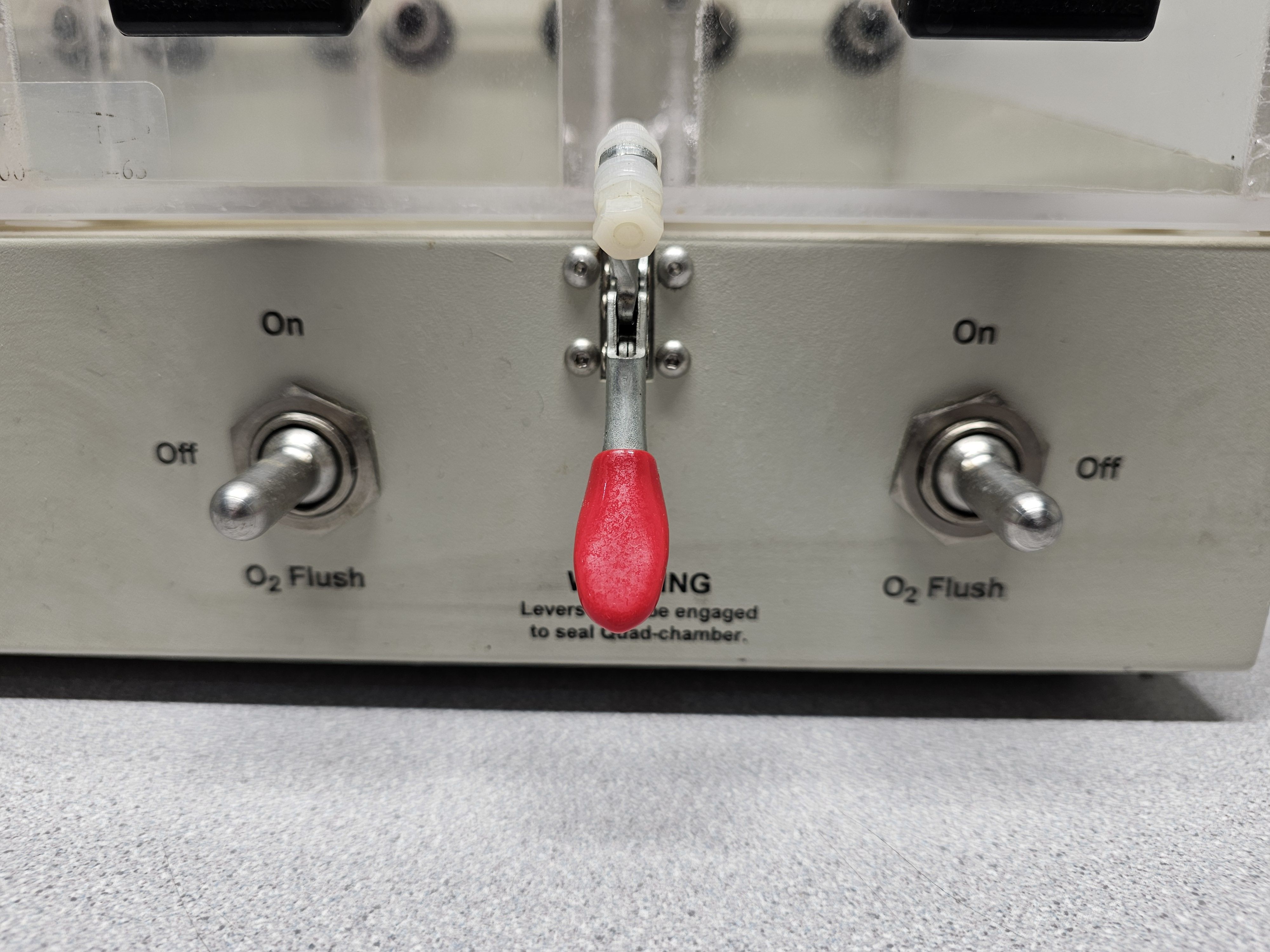 Vetequip Impac5 Inhalation Anesthesia System Dual Breathing Circuits Chamber