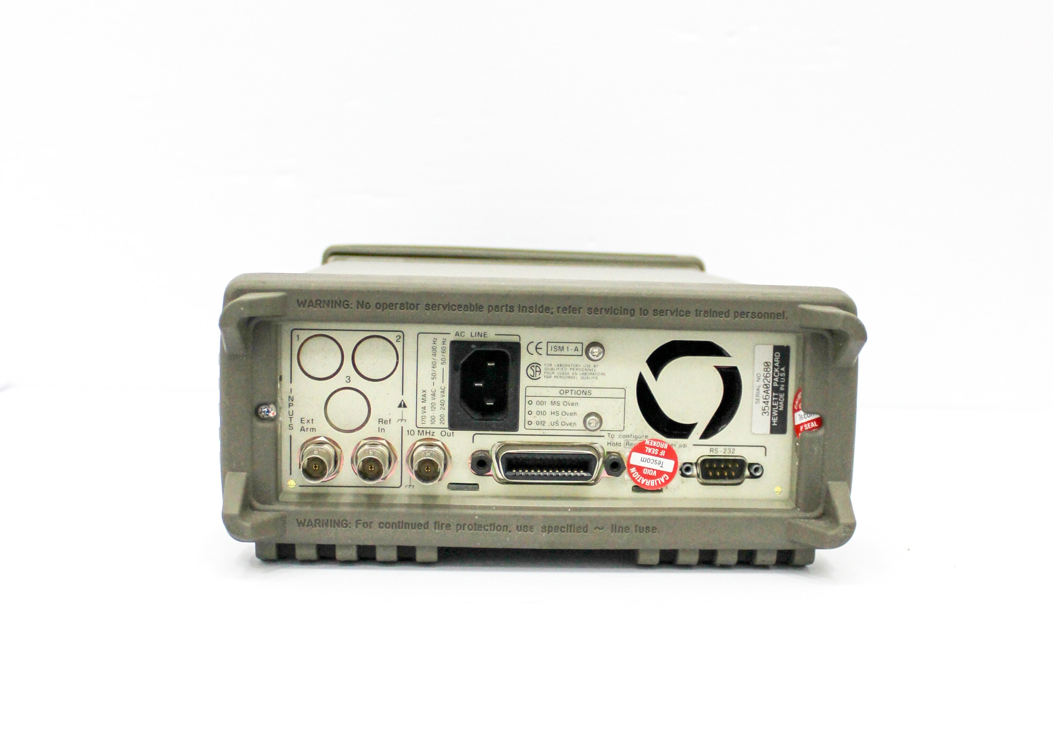 HP 53132A Universal Counter Testing Equipment 225MHz 12 Digits Functional