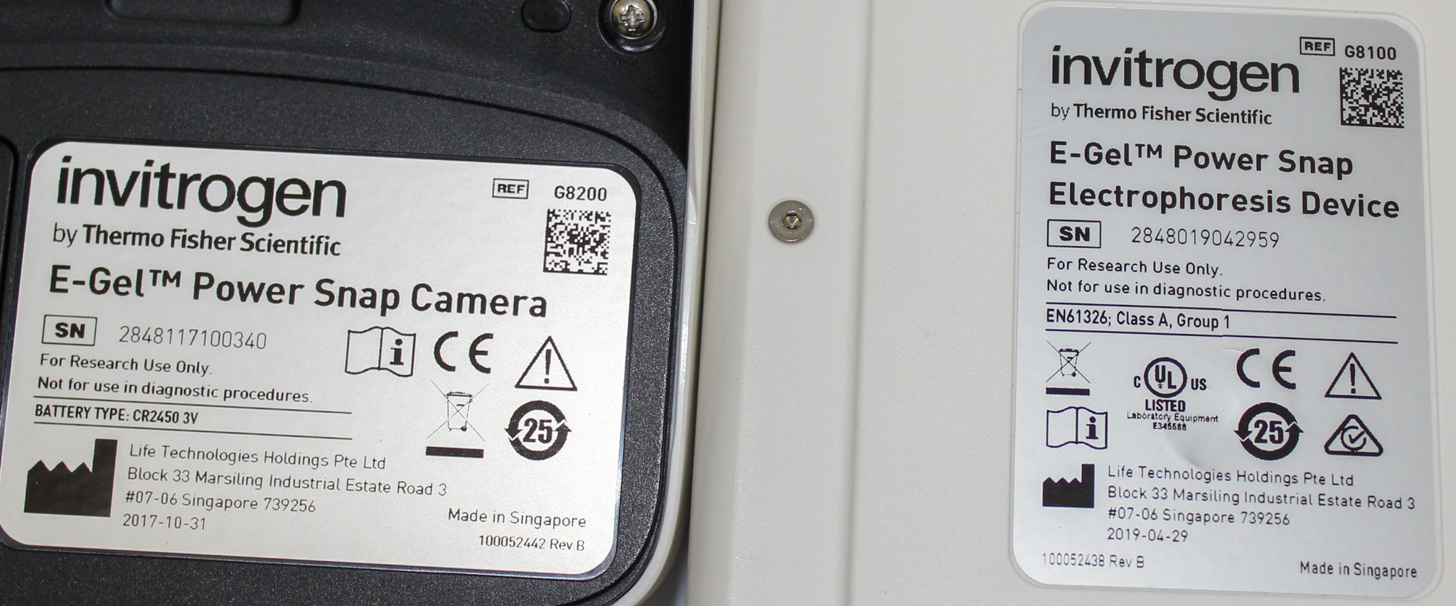 Thermo Invitrogen G8100 Electrophoresis System DNA Gel Imaging 10min Run Time