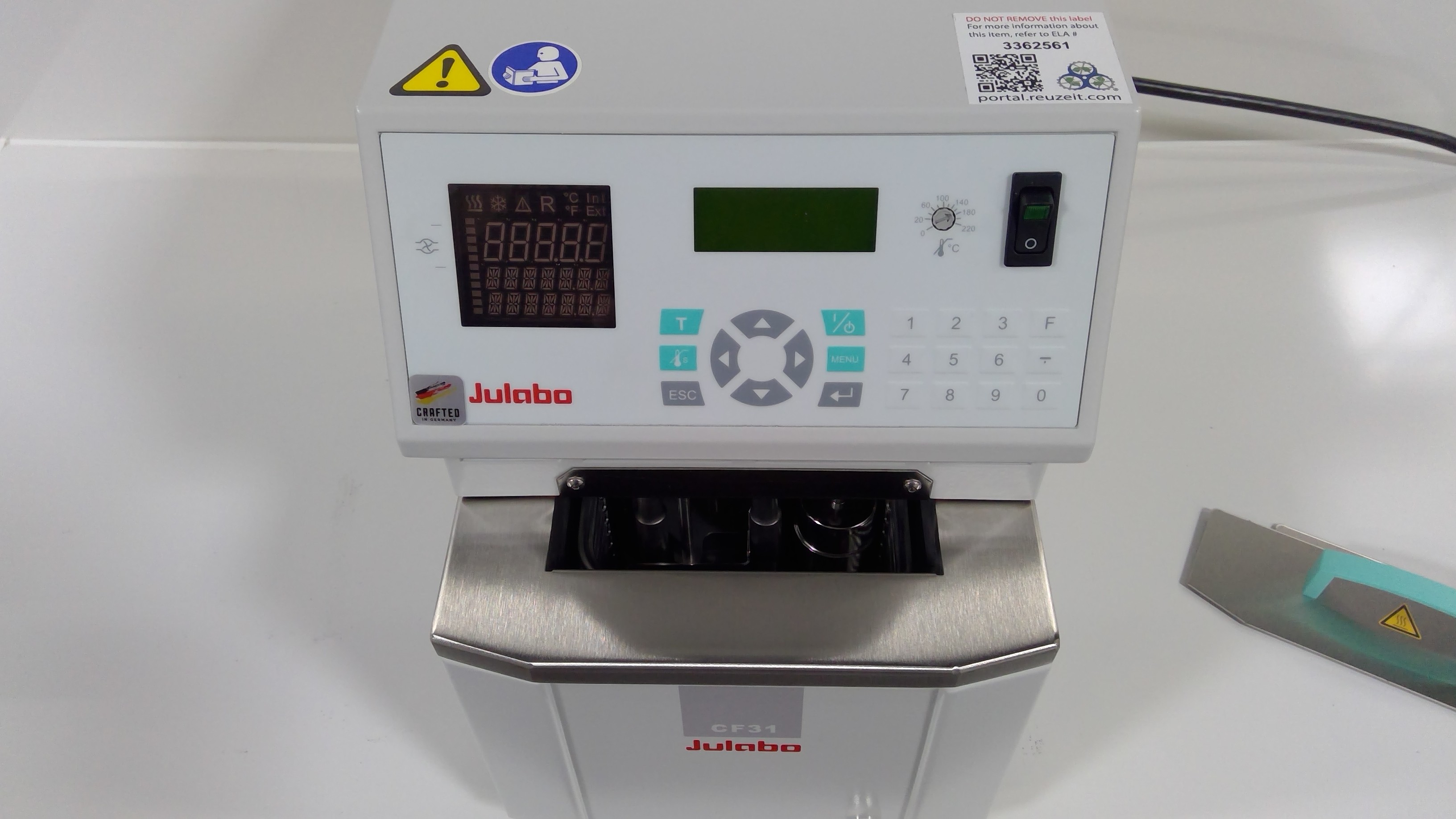 Julabo CF31 Cryo Compact Circulator 120V 60Hz Includes Power Cord