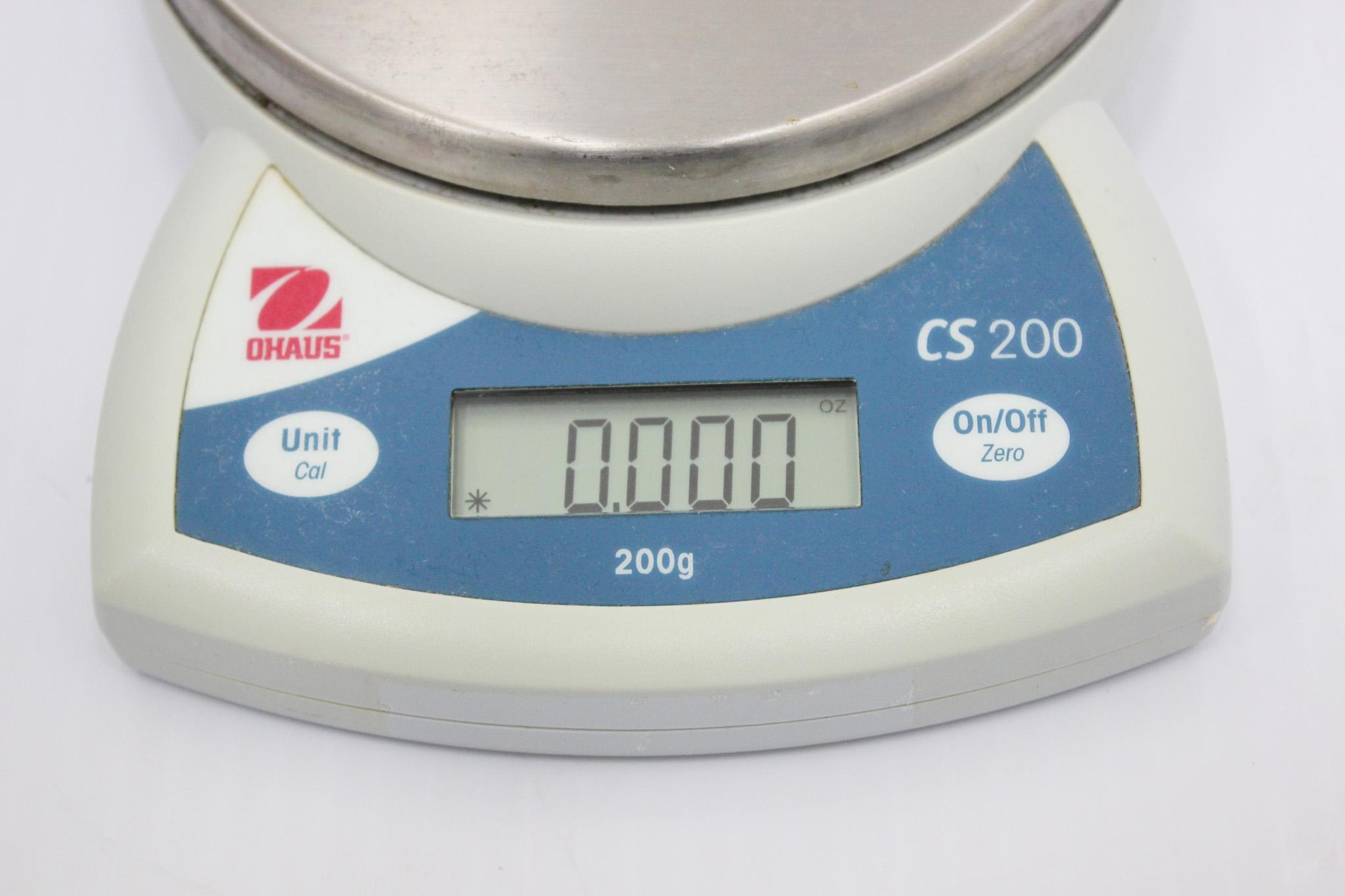 Ohaus CS 200 Bench Scale 200g Capacity Accurate Excellent Condition