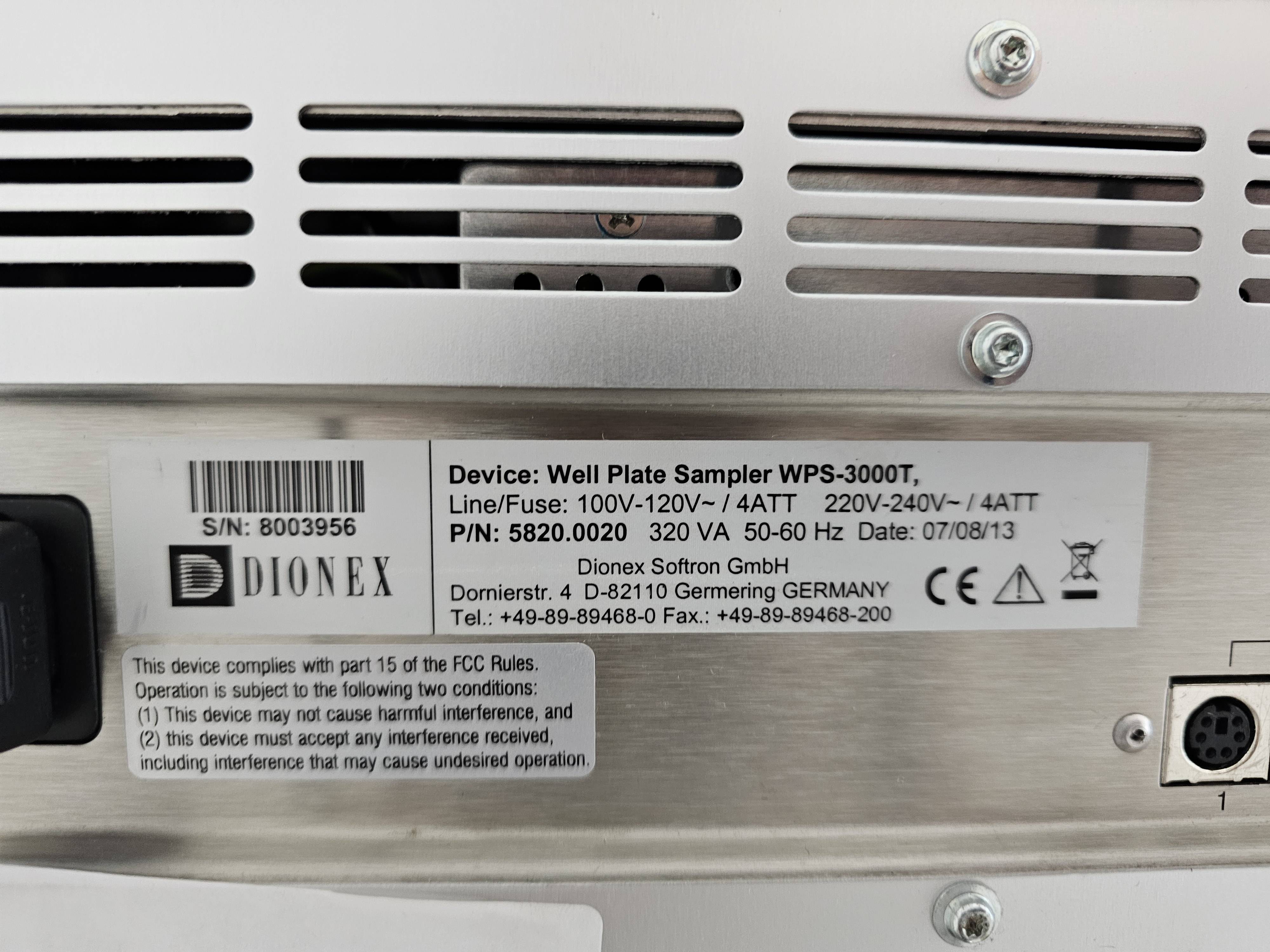 Thermo Dionex UltiMate 3000 HPLC System with Dual Low Pressure Pump and Software