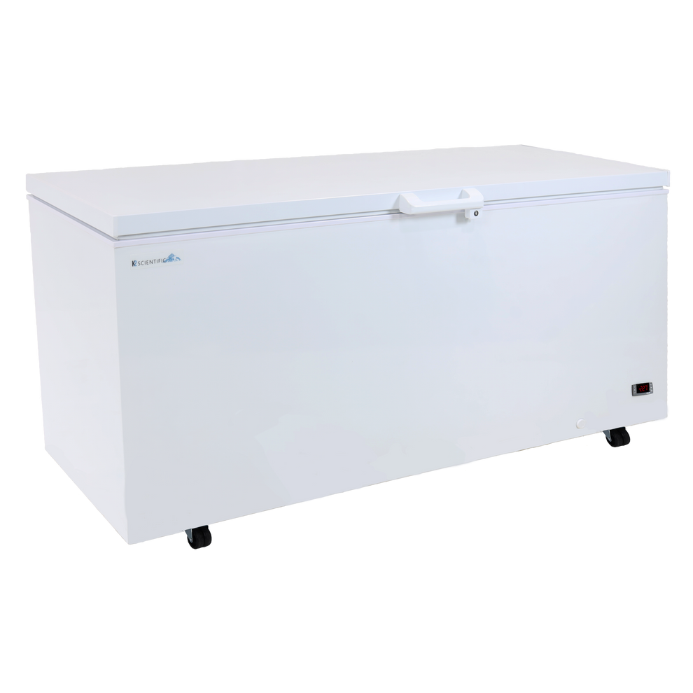 K2 Scientific K22145-C 21 Cu. Ft. Chest Freezer -45°C Manual Defrost