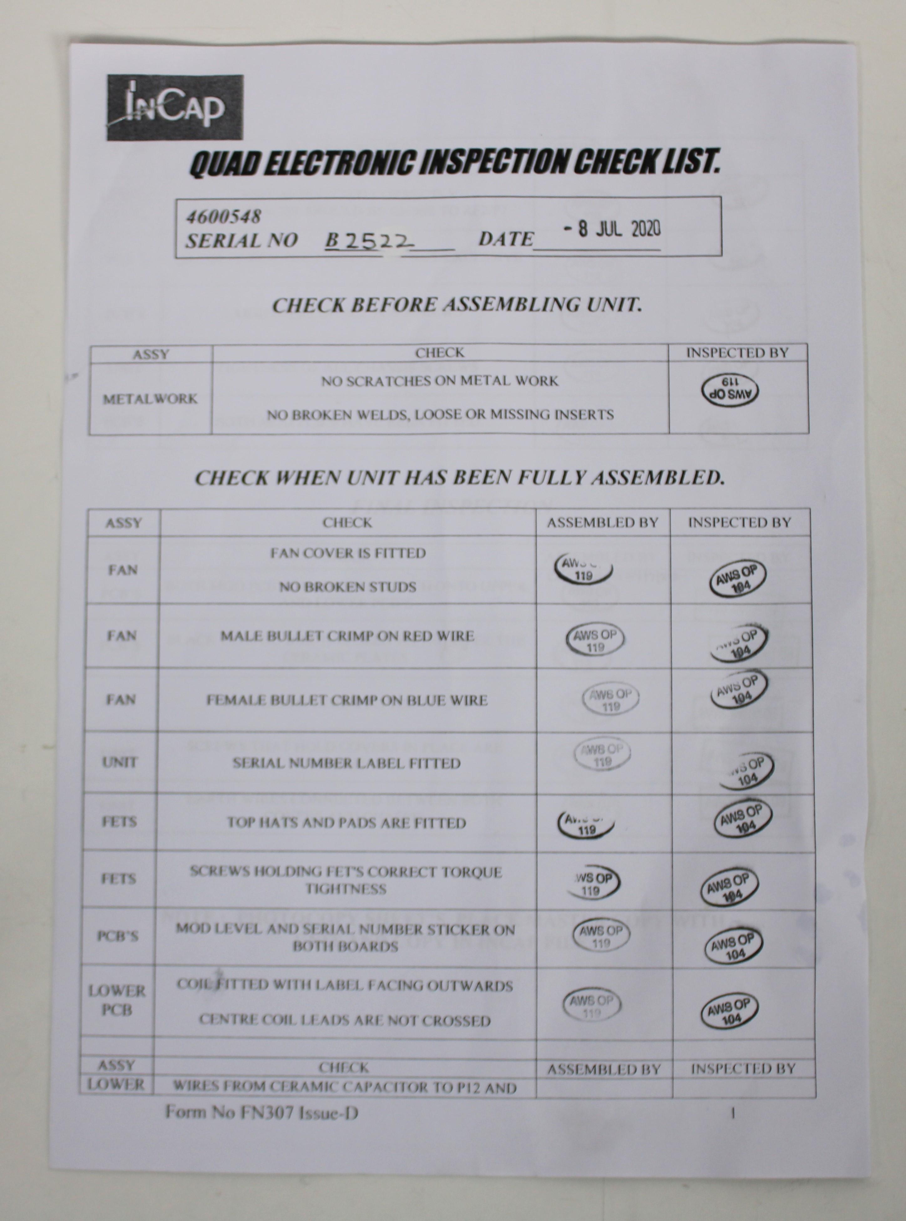 Thermo Fisher 4600548 Electronics Assembly for X-Series II ICP-MS