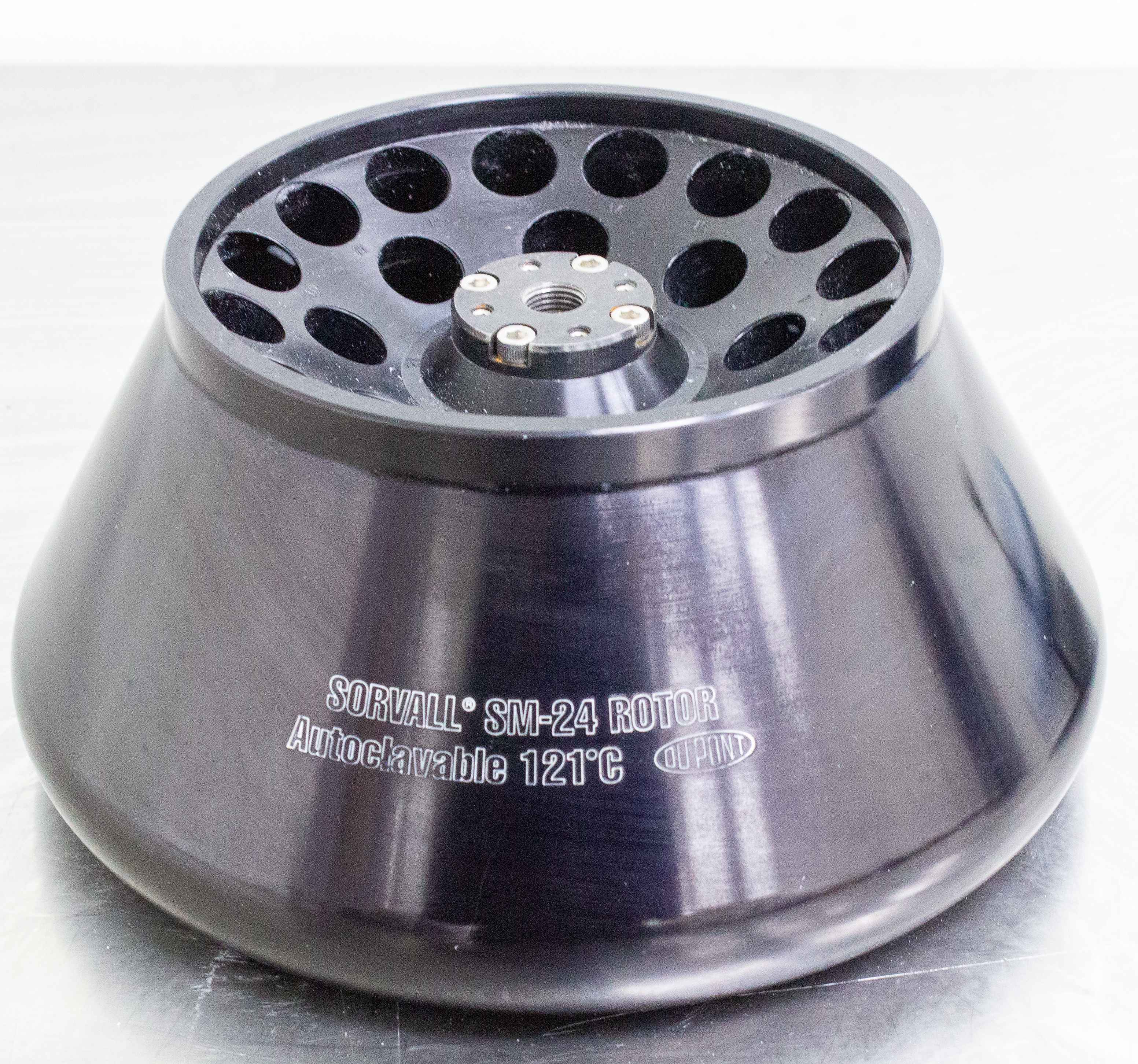 Sorvall SM-24 Rotor Fixed Angle Centrifuge Max Speed 20,500 RPM 24x16mL