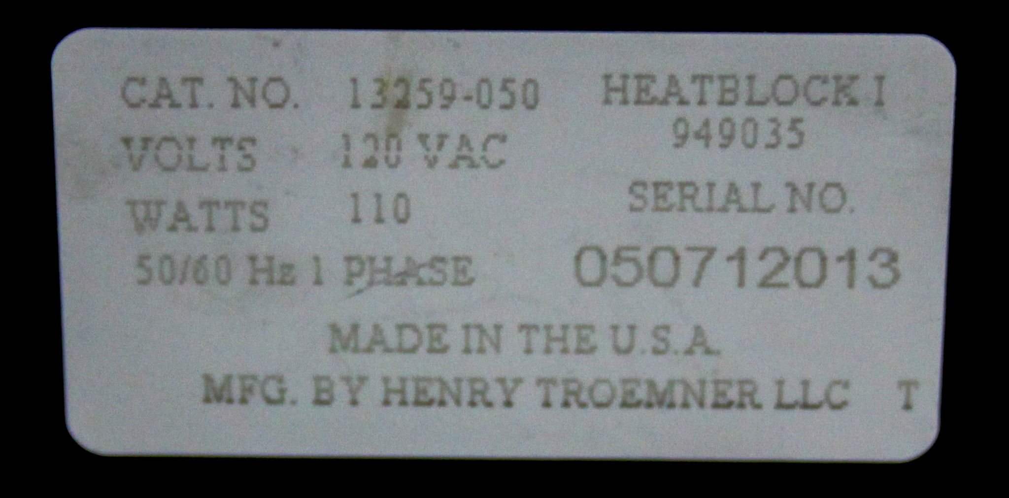 VWR Heatblock I Dry Bath/Incubator for Lab Procedures 5-120C Range Used