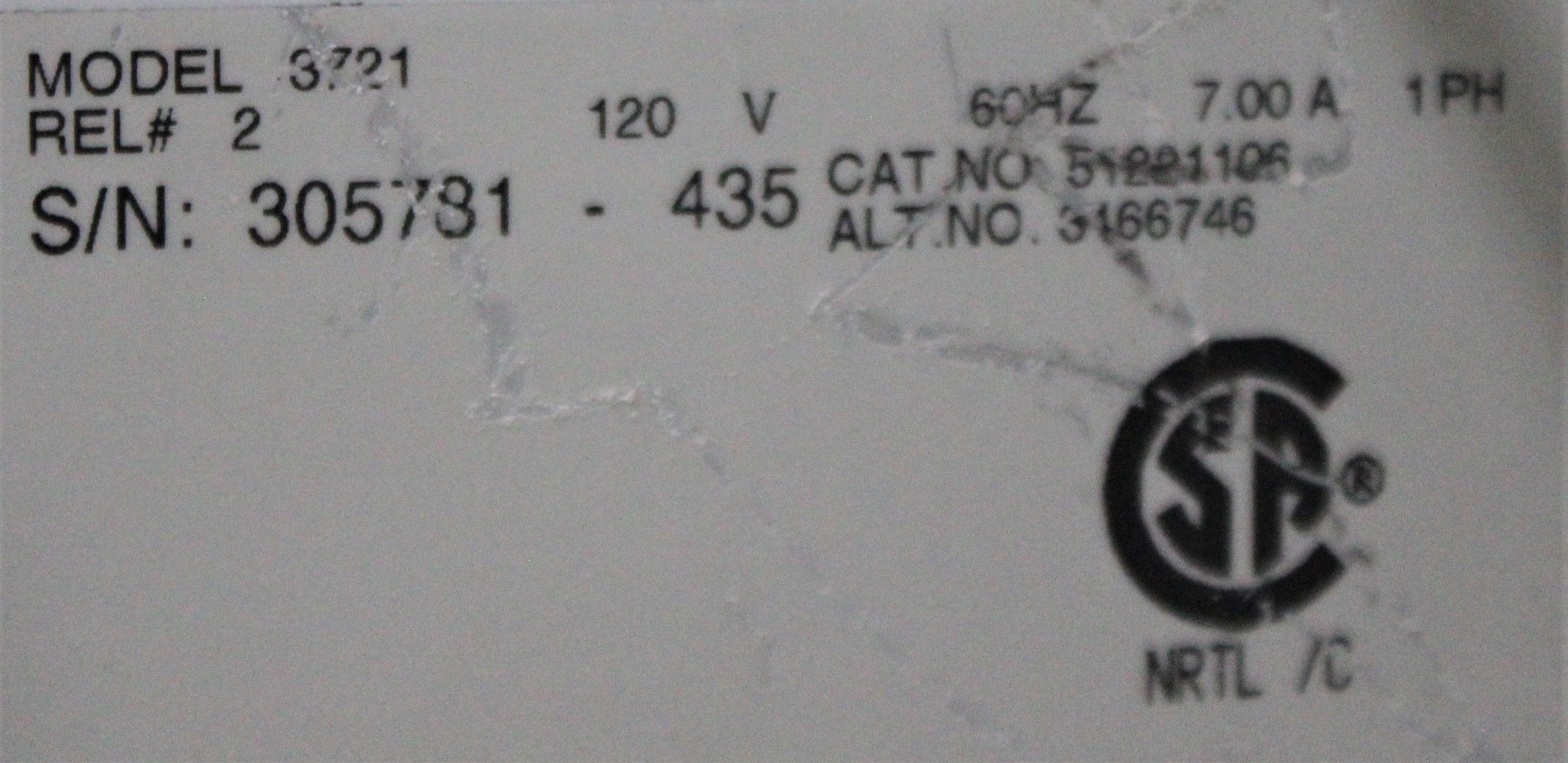 Thermo 3721 Low Temperature Incubator 815 20ft3 BOD Tests Uniformity