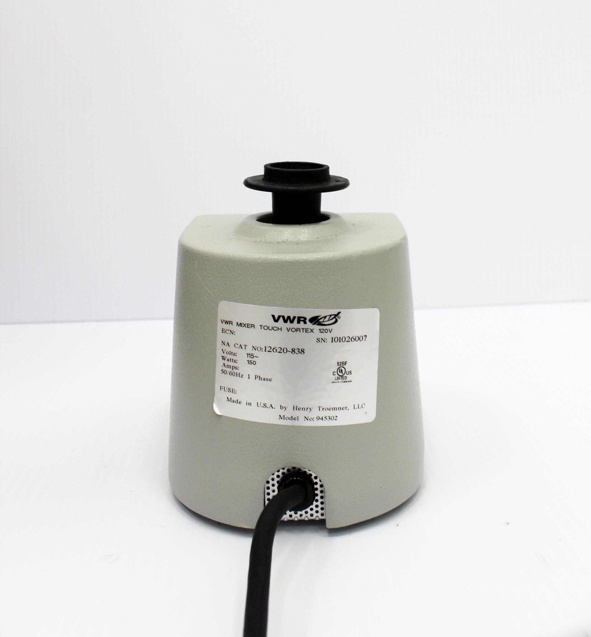 VWR Mixer Touch Vortexer - Fixed Speed 3200 RPM High-Speed Vortex Mixer