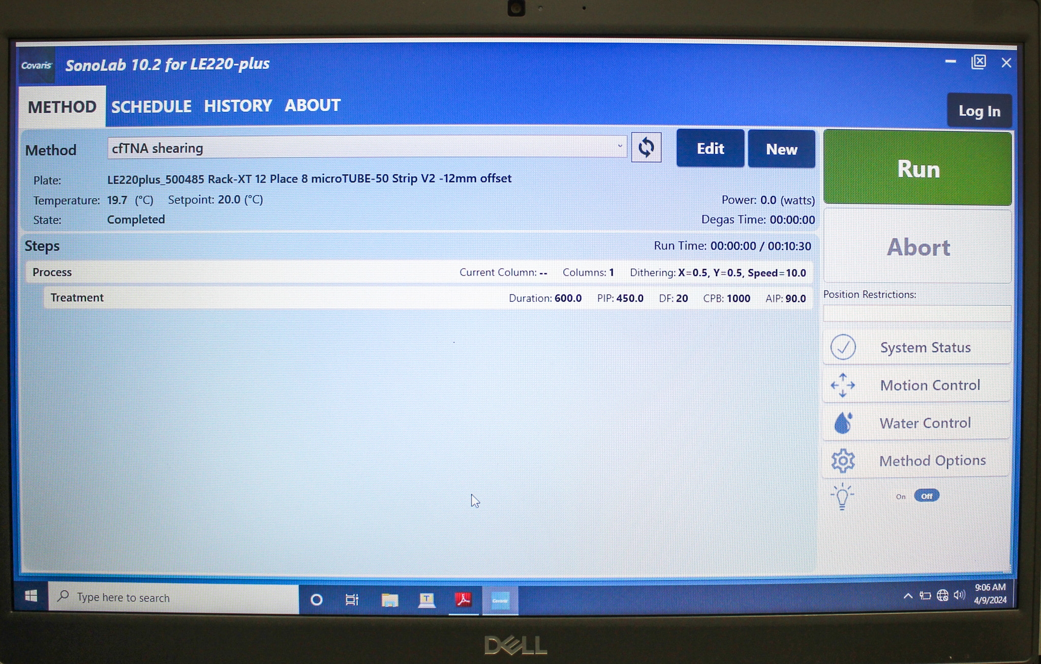 Covaris LE220-Plus Sonicator Automated Sample Prep 96-Tube Capacity w/Computer