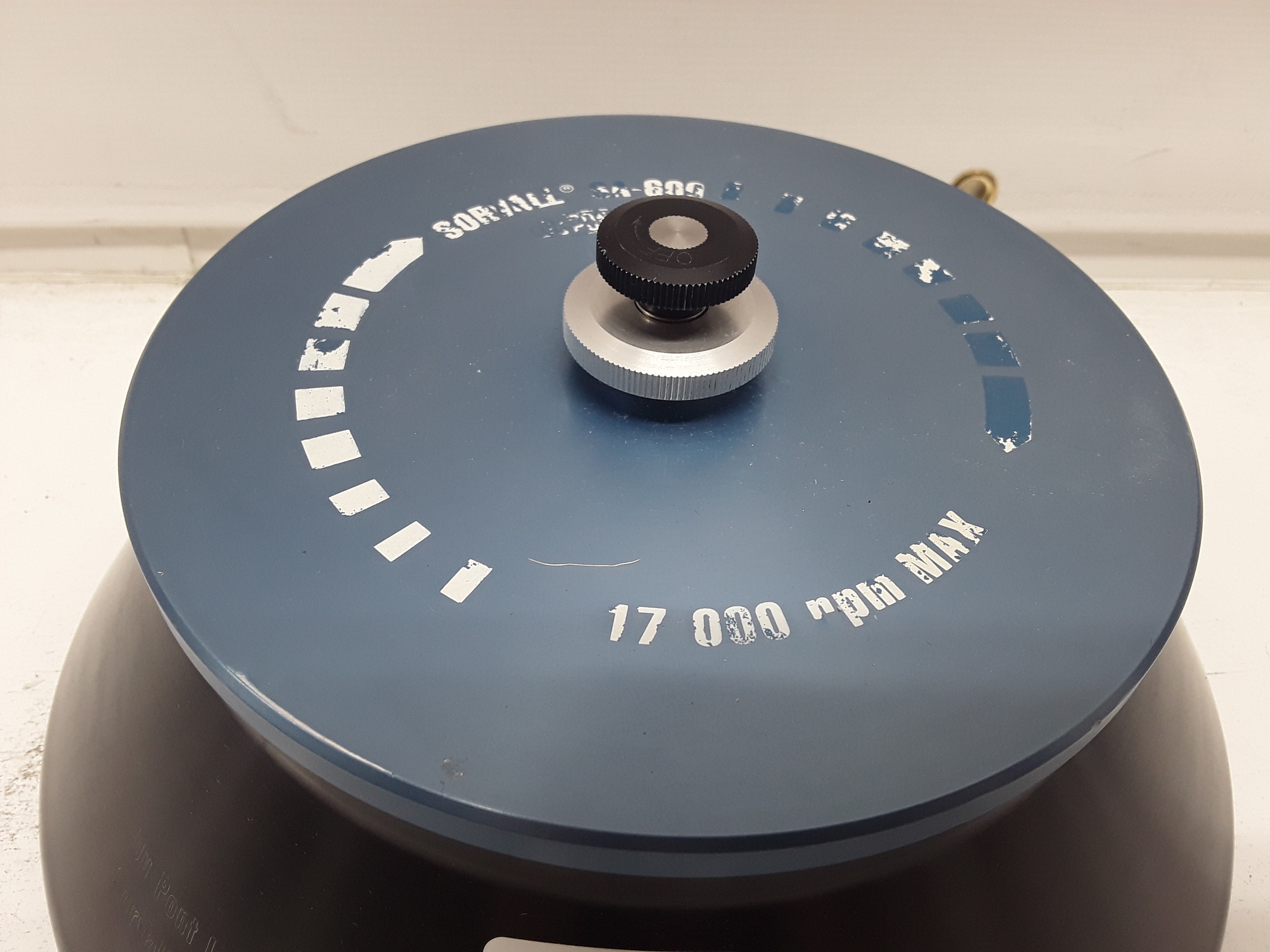 Du Pont Sorvall SA-600 Rotor 16500 RPM 12-Place For Superspeed Centrifuge