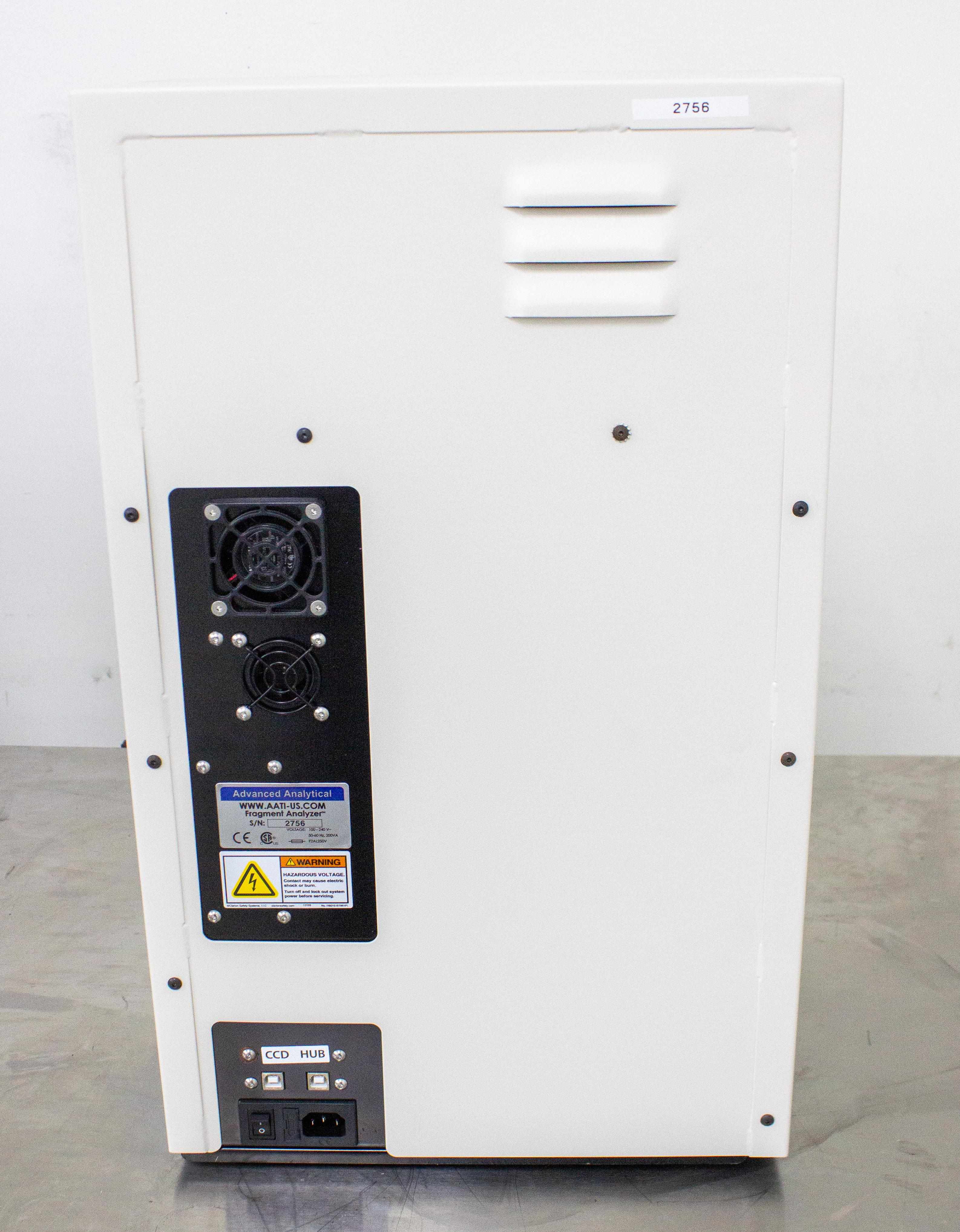 Advanced Analytical Fragment Analyzer Capillary Electrophoresis High Throughput