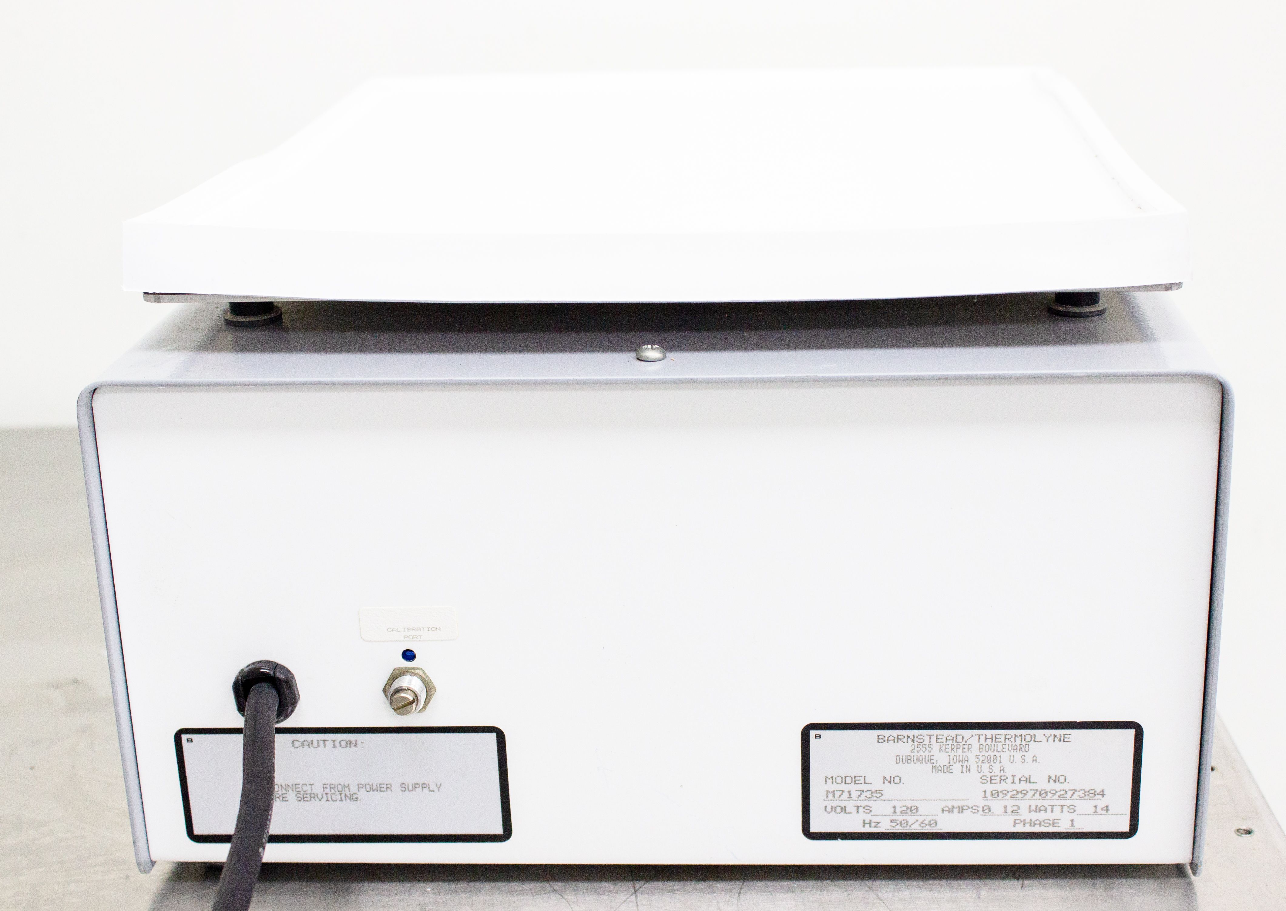 Barnstead M71735 Orbital Shaker 10-60 RPM VG Used 120V for Culture Mixing