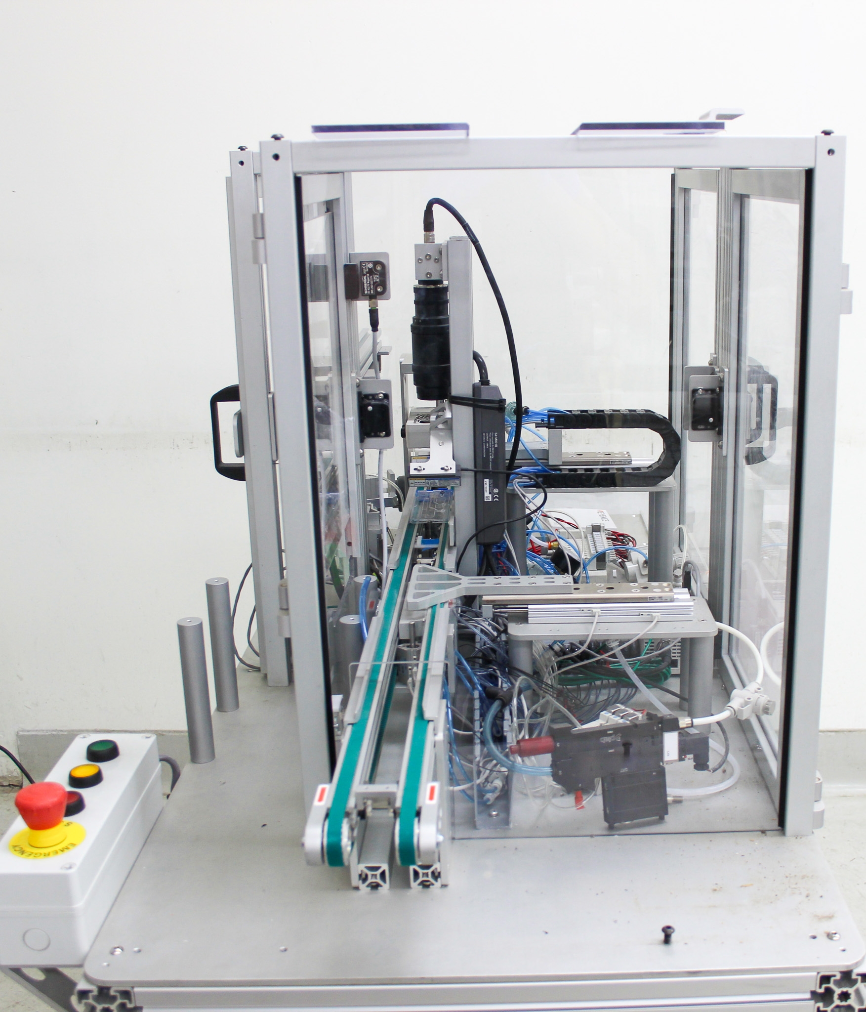 Keyence Misumi Conveyor System Accula Test Cartridge Manufacturing AS-IS Parts