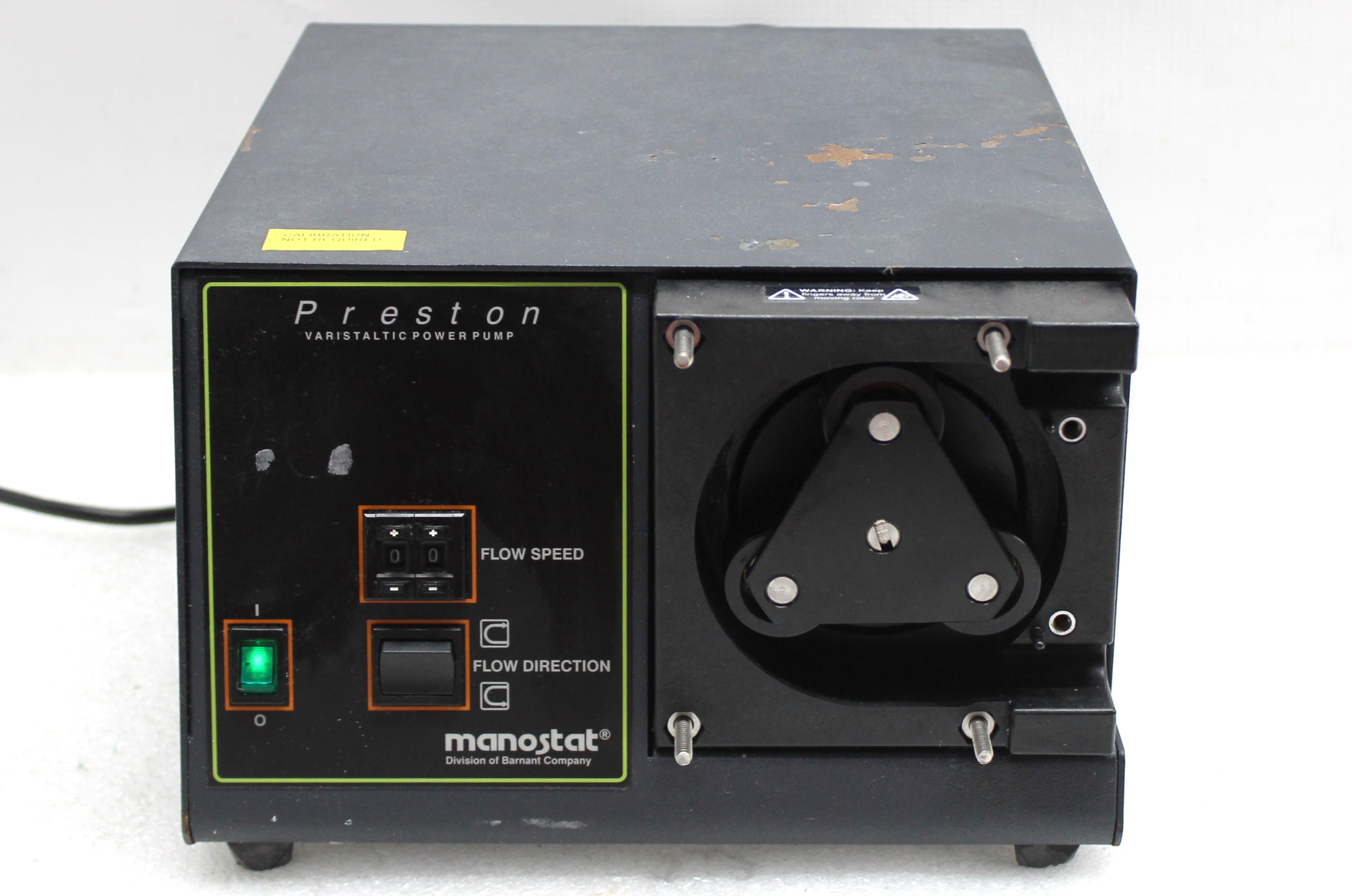 Manostat 72-370-000 Peristaltic Pump Laboratory Fluid Transfer 720 RPM Used